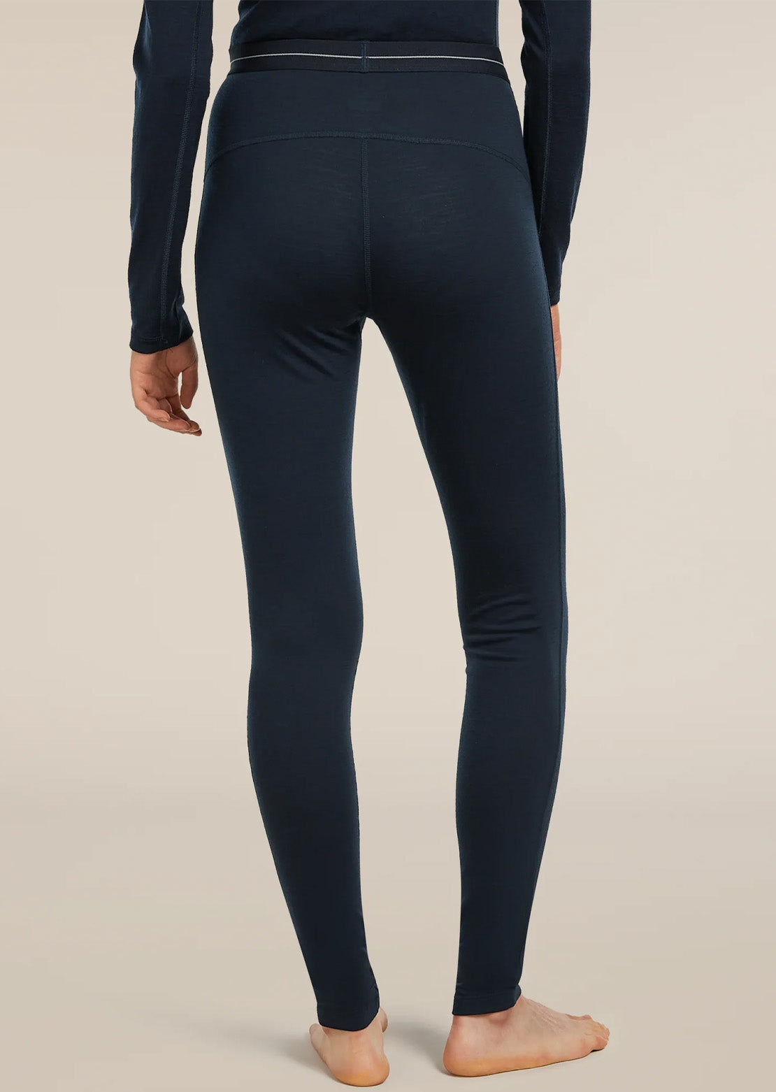 Icebreaker Women's Merino 200 Oasis Leggings Midnight Navy