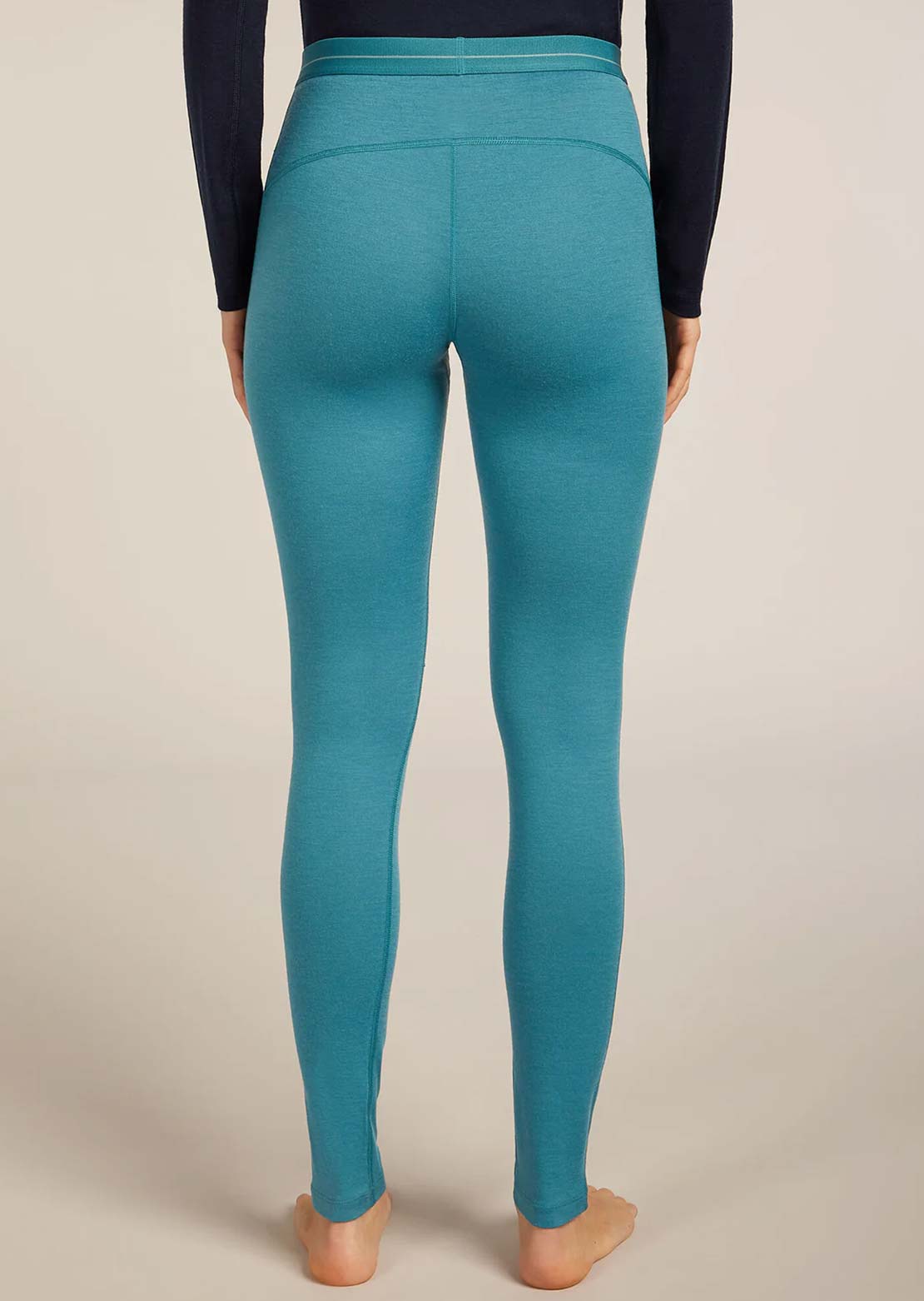 Icebreaker Women's Merino 200 Oasis Leggings Topaz