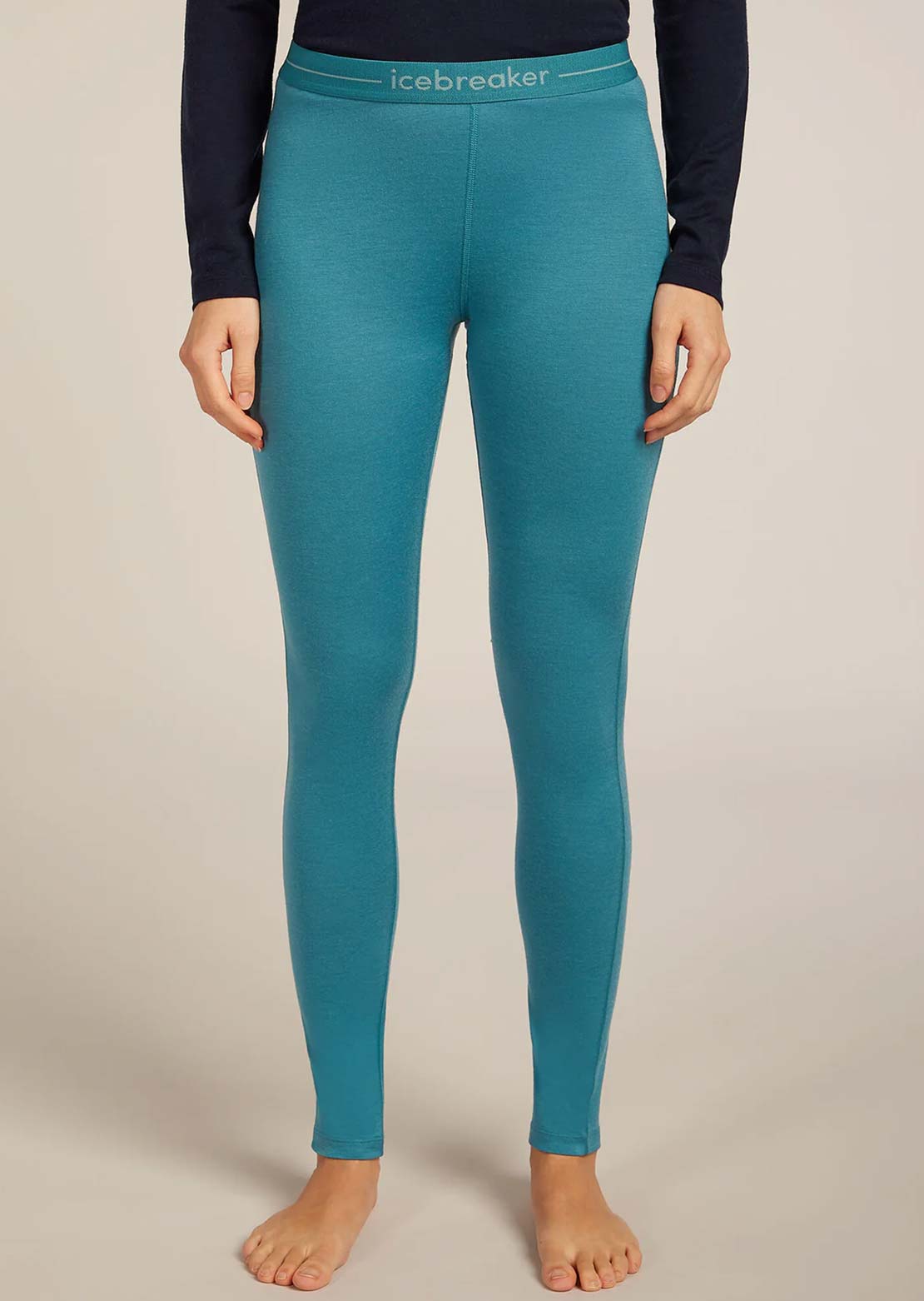 Icebreaker Women's Merino 200 Oasis Leggings Topaz