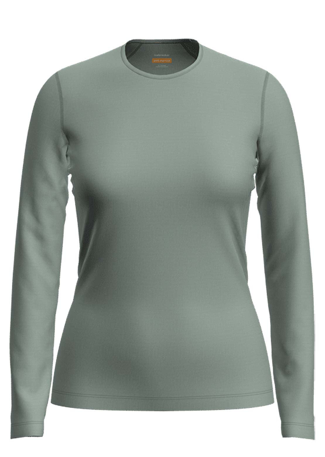 Icebreaker Women's Merino 200 Oasis Longsleeve Crew Top Moss