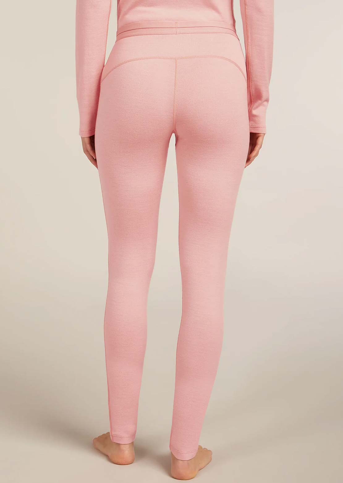 Icebreaker Women's Merino 260 Tech Leggings Blush