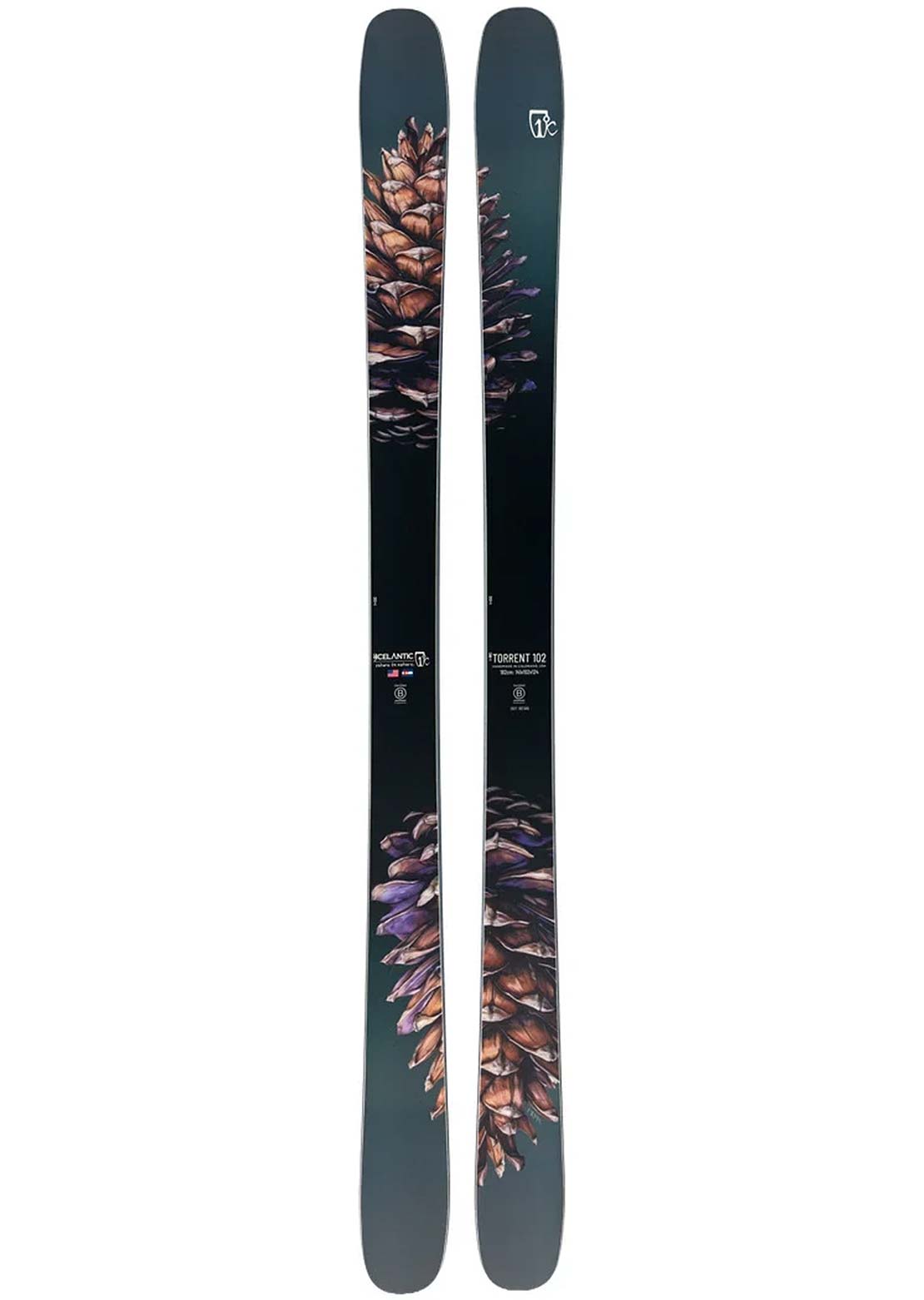 Icelantic Men's Torrent 102 Ski