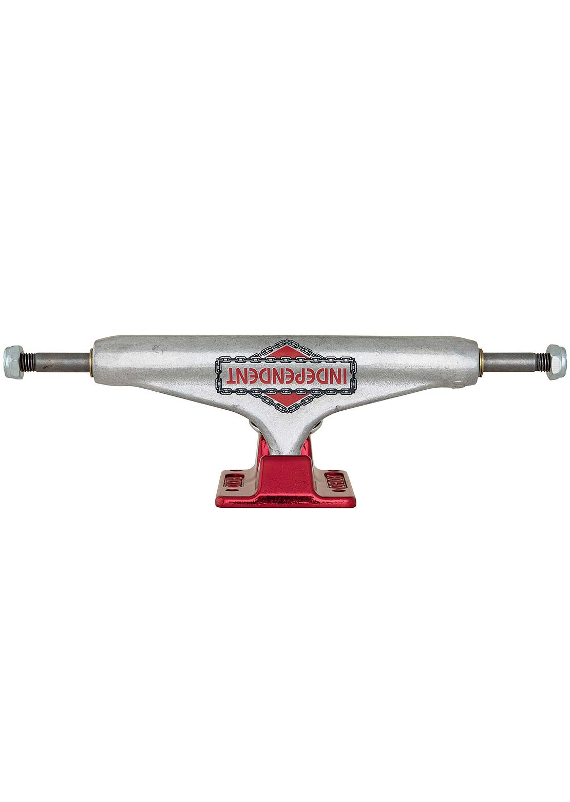 Independent Stage 11 Forged Hollow Chain Breaker Trucks - 2 Pack Silver/Ano Red