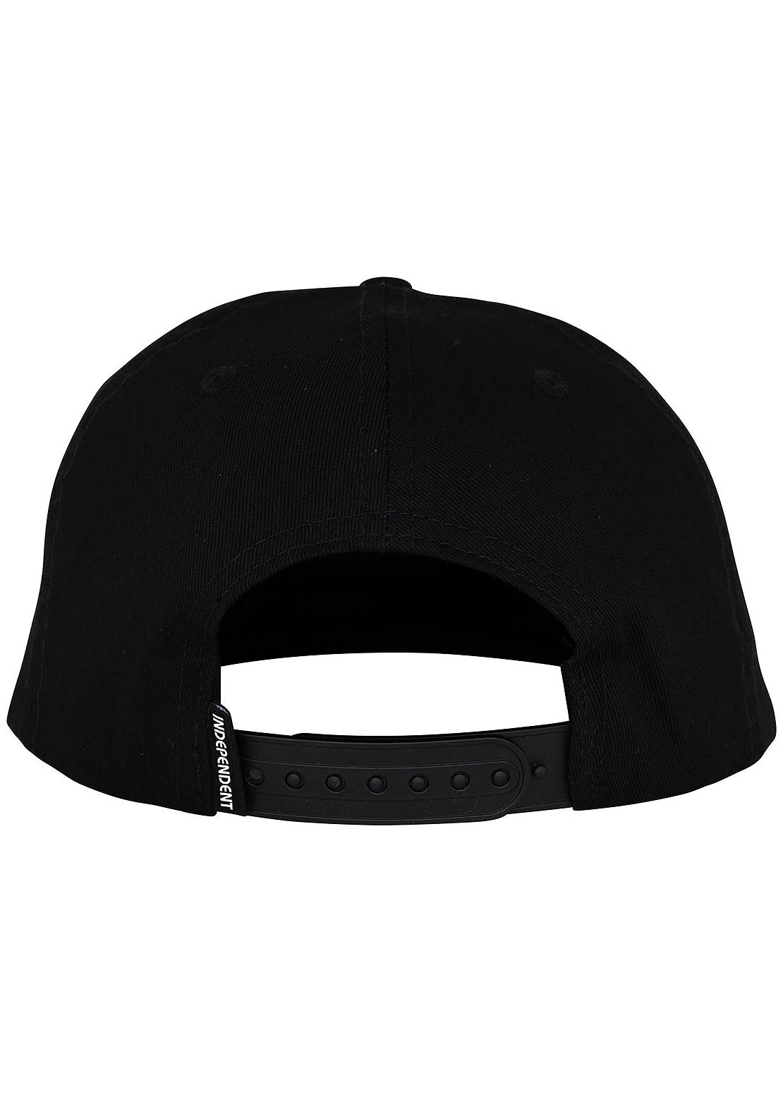 Independent Unisex Bar Logo Snapback Cap Black
