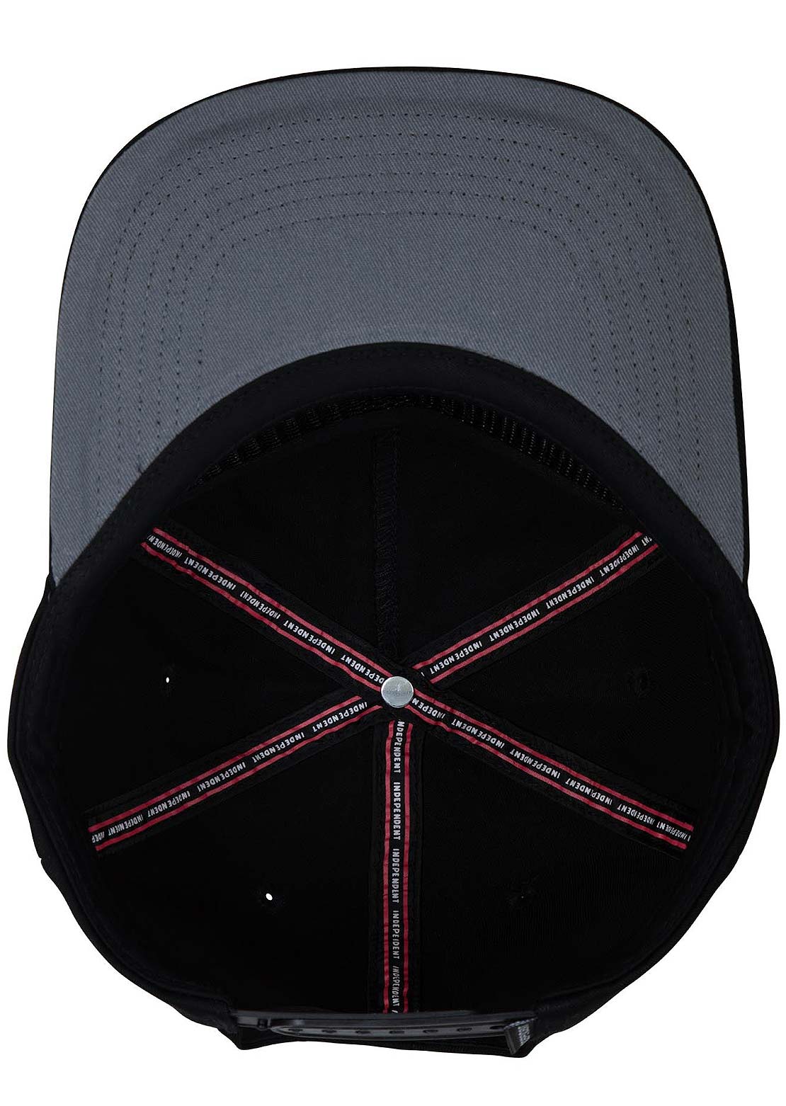 Independent Unisex Bar Logo Snapback Cap Black