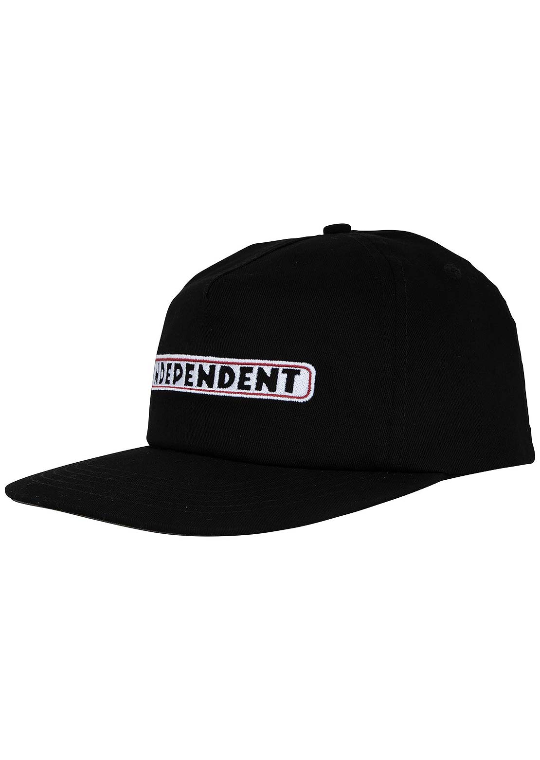 Independent Unisex Bar Logo Snapback Cap Black