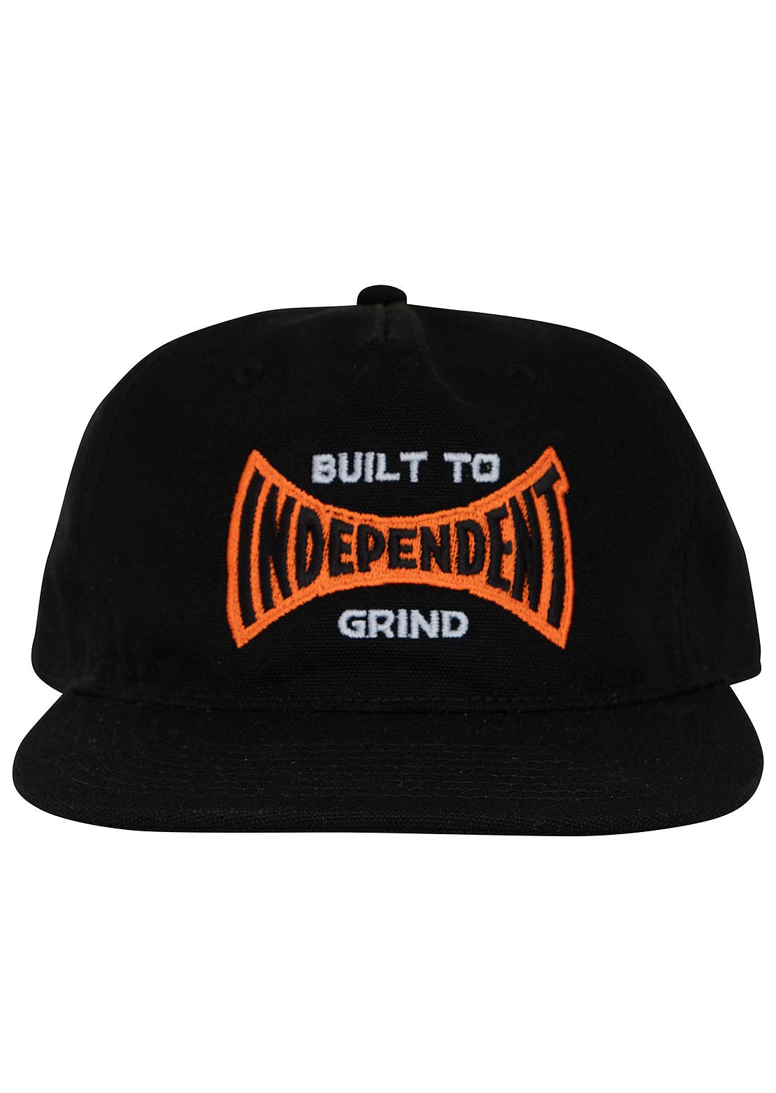 Independent Unisex Built To Grind Span Snapback Cap Black