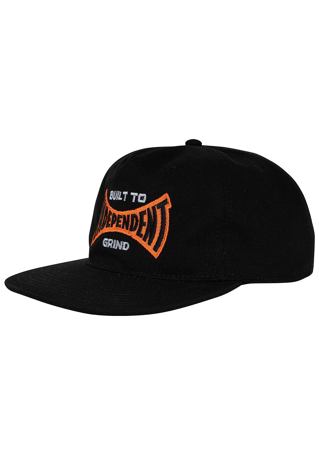 Independent Unisex Built To Grind Span Snapback Cap Black