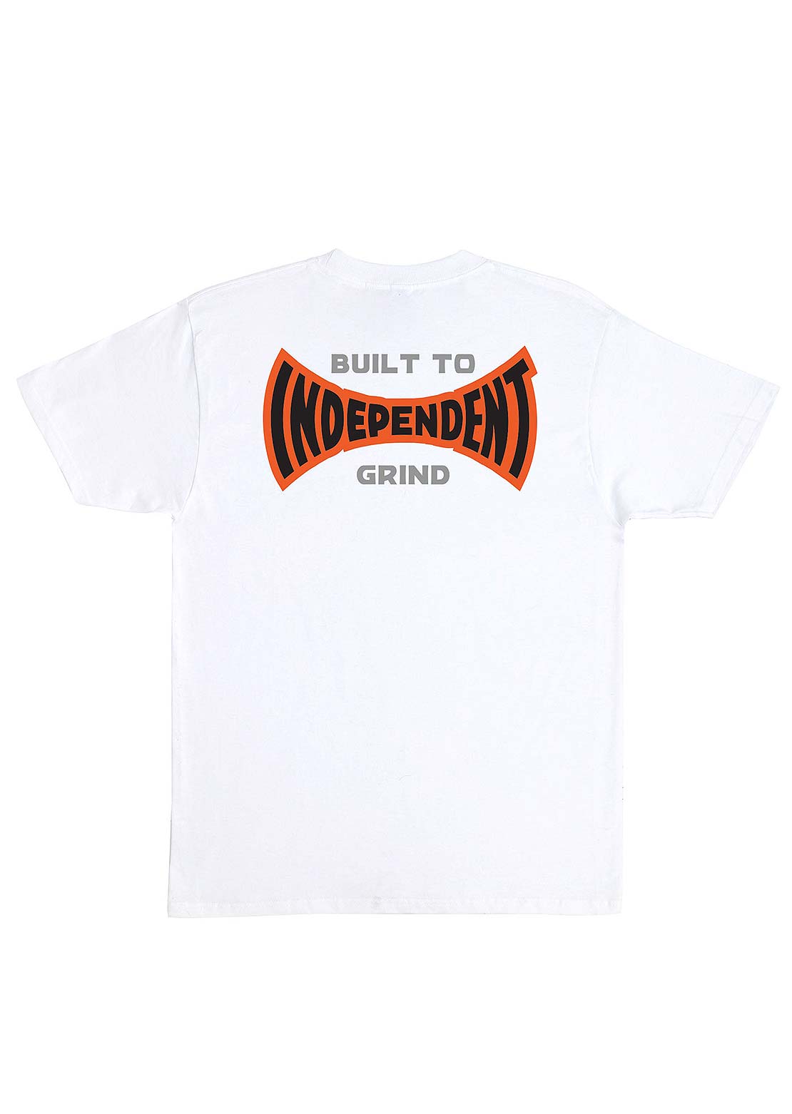 Independent Unisex Built To Grind Span T-Shirt White