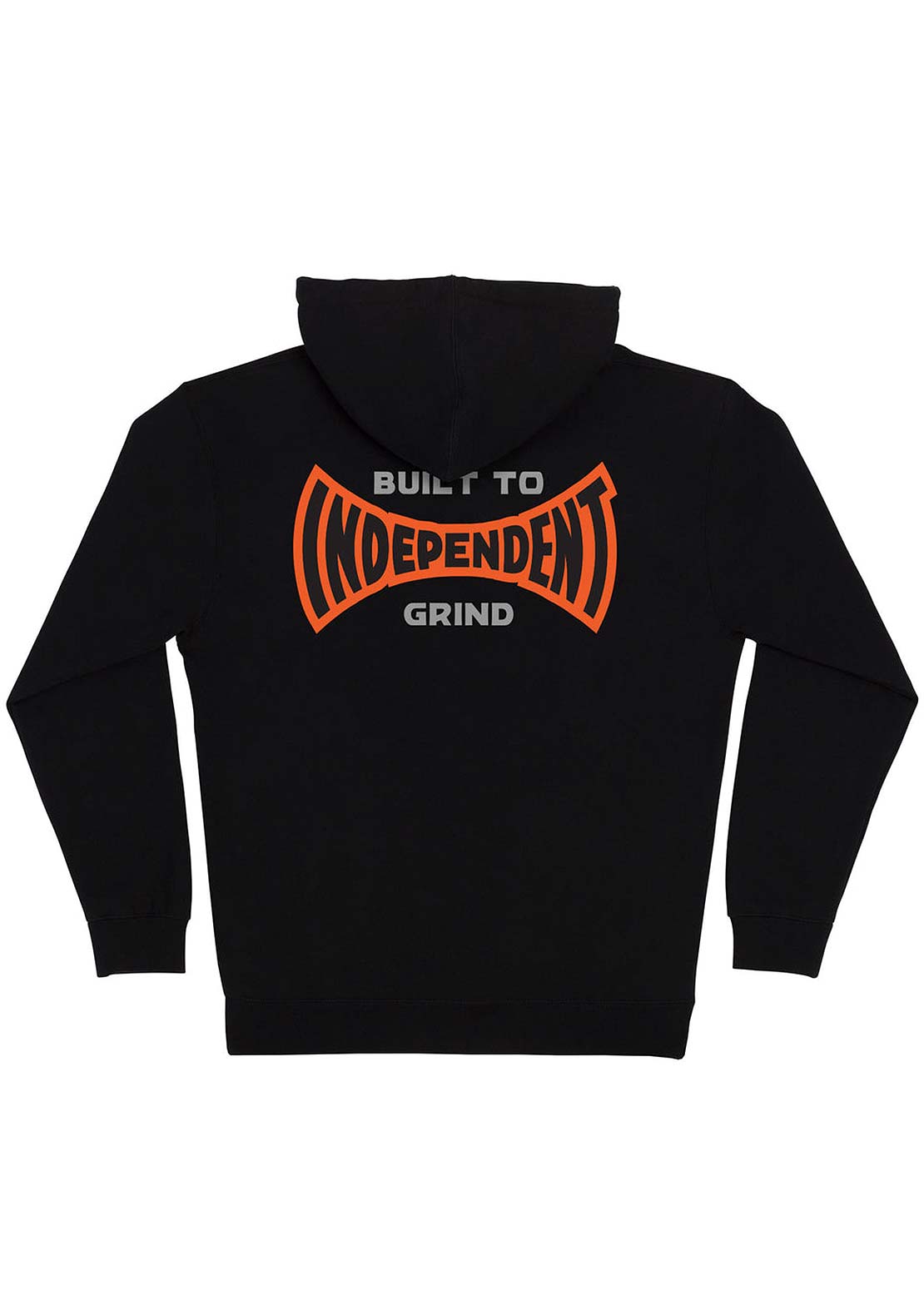 Independent Unisex Built To Grind Span Zip Hood Black