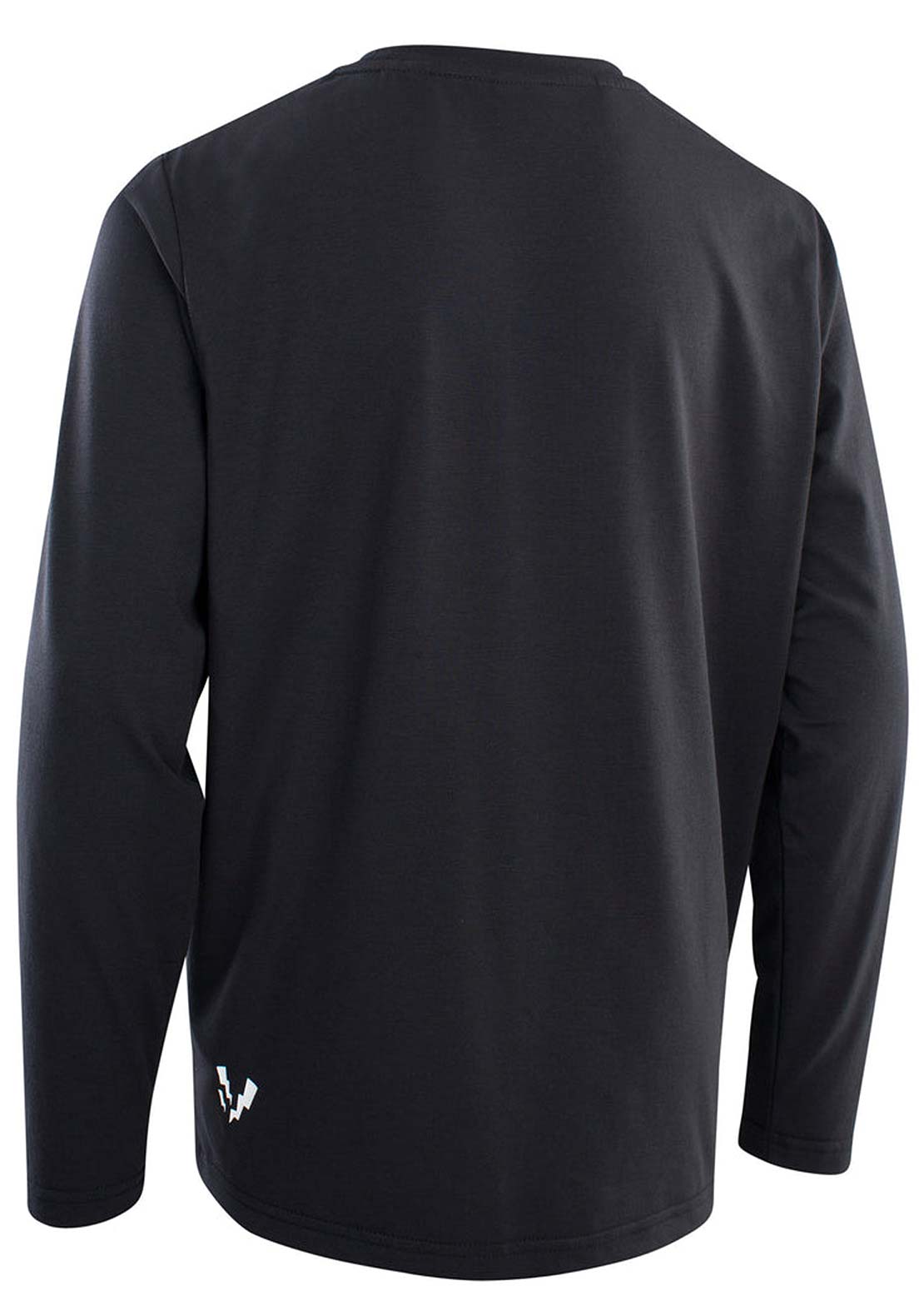 ION Junior Logo DR Long Sleeve Bike Jersey Black