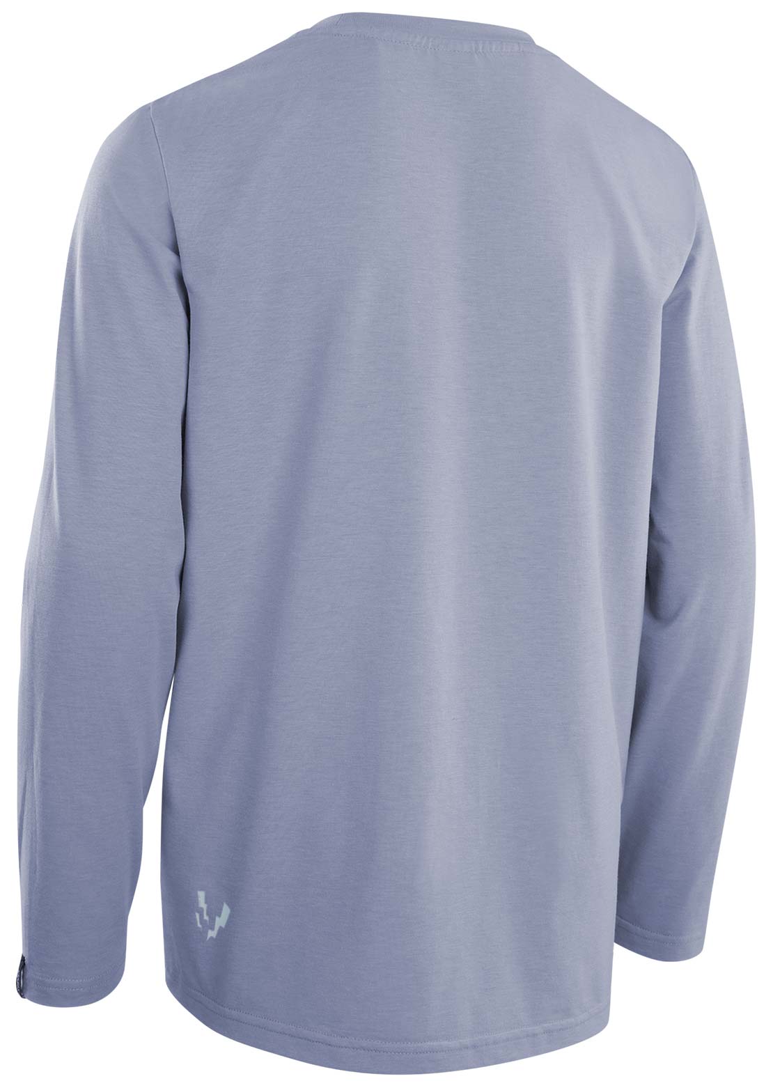 ION Junior Logo DR Long Sleeve Bike Jersey Misty Blue