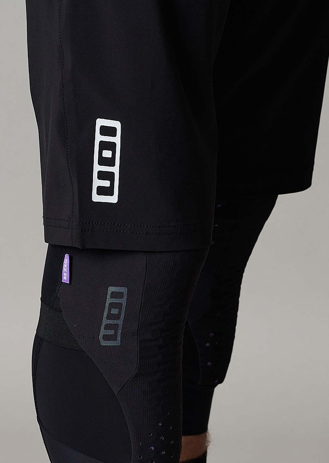ION Men's Ionic LT Bike Shorts Black