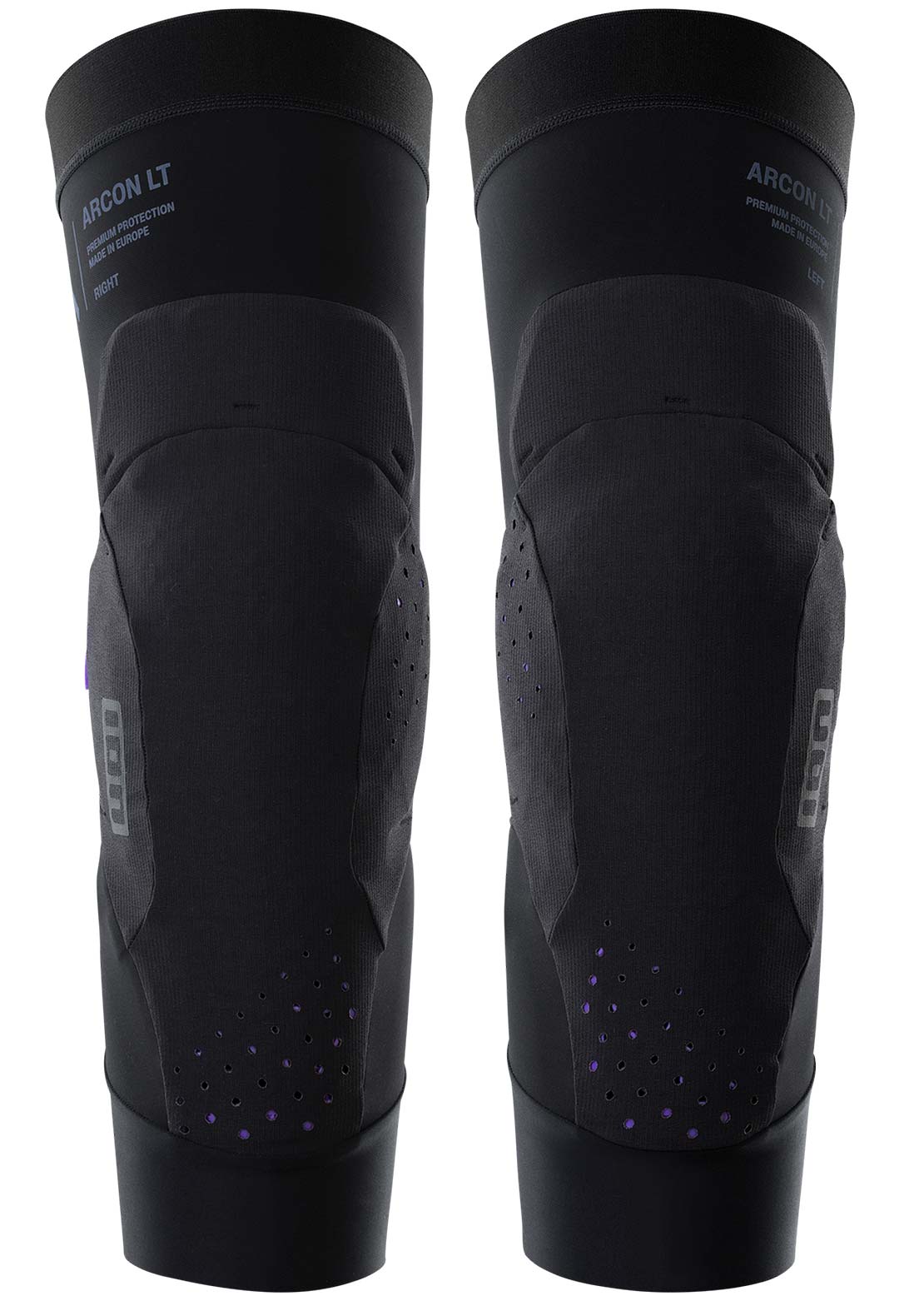 ION Unisex Arcon Core Knee Guards Black