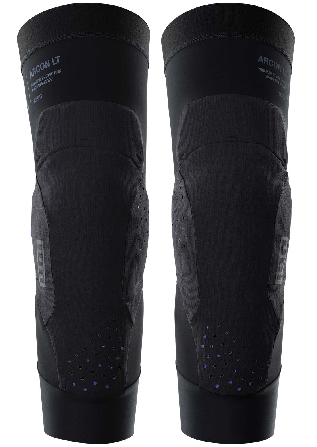 ION Unisex Arcon LT Knee Guard Black