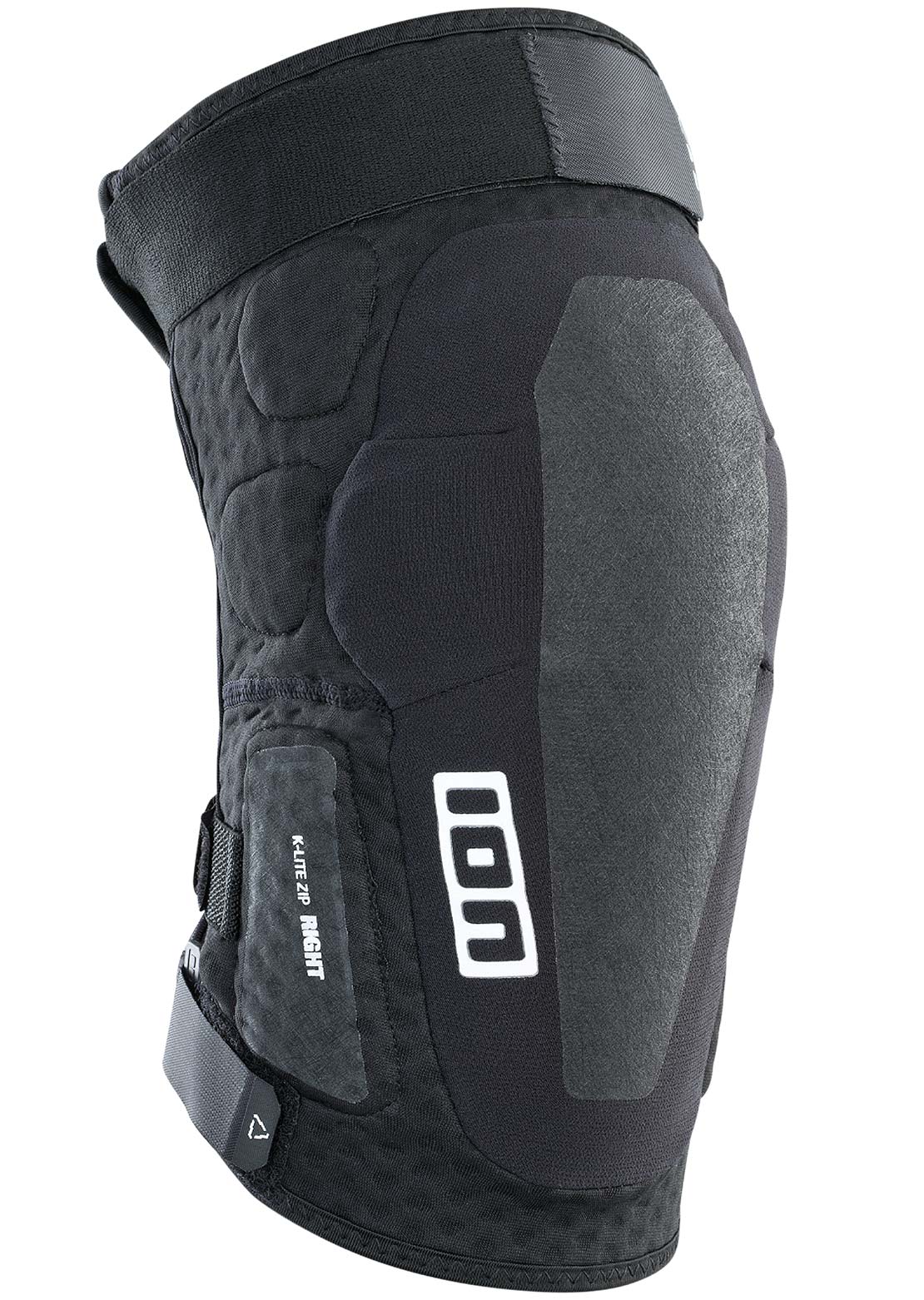 ION Unisex K-Lite Zip Knee Pads Black