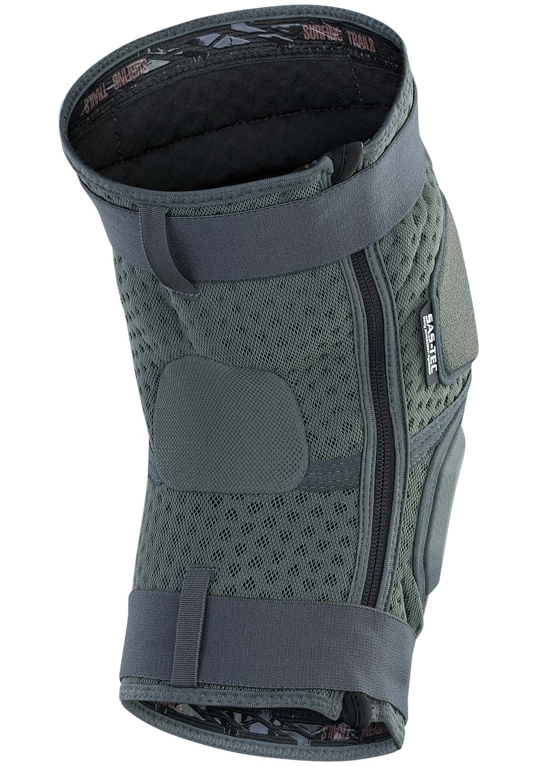 ION Unisex K-Pact Zip Knee Pads Grey