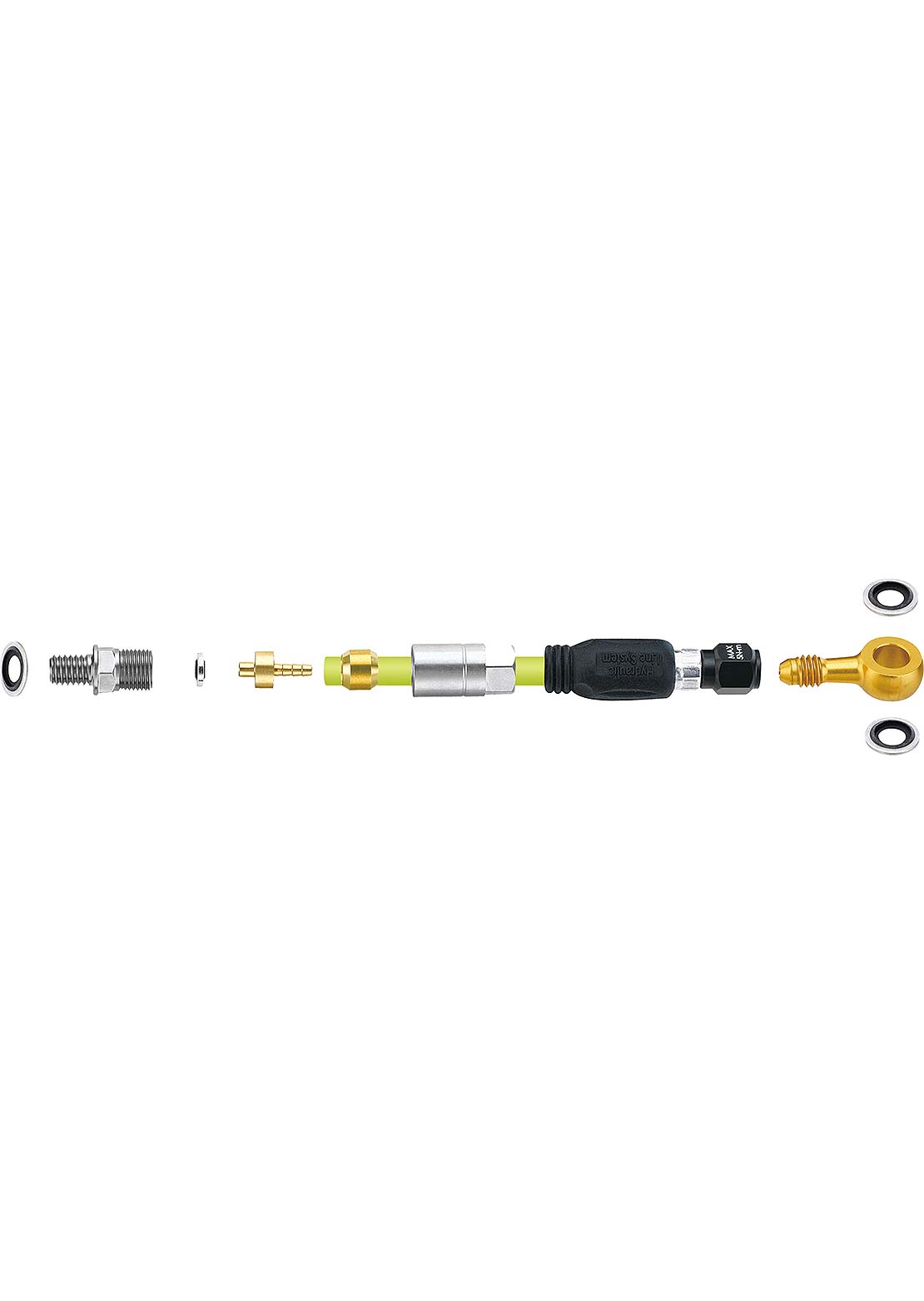 Jagwire Hydraulic Pro Quick-Fit Adapter Kit