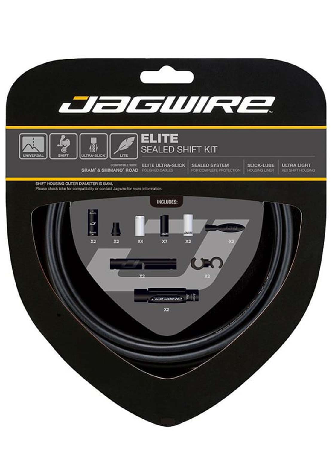 Jagwire Road Elite Sealed Shift Cable Set