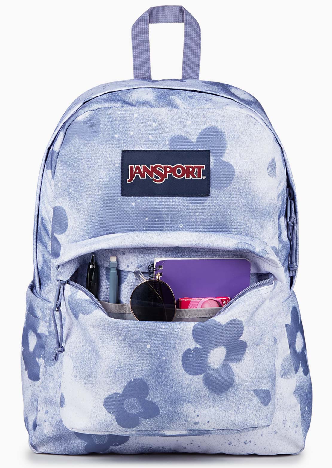 Jansport Superbreak Plus Backpack Graffitied
