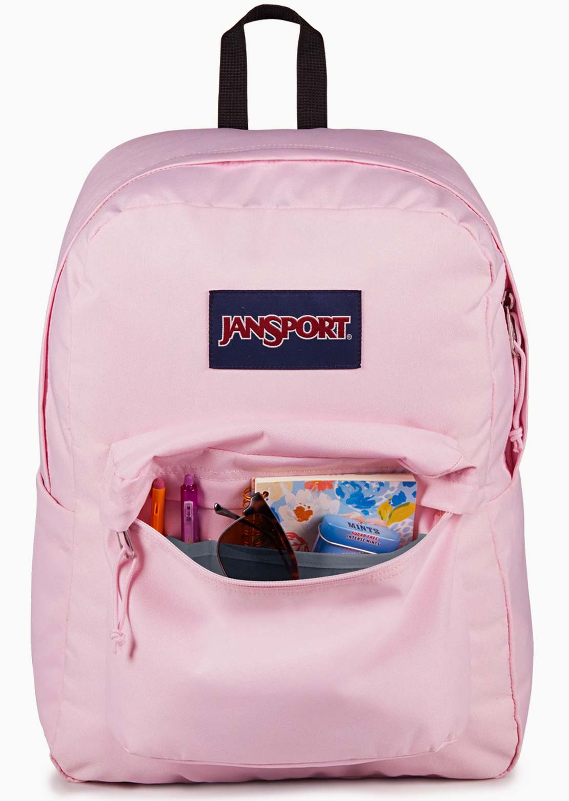 Jansport Superbreak Plus Backpack Pink Ice