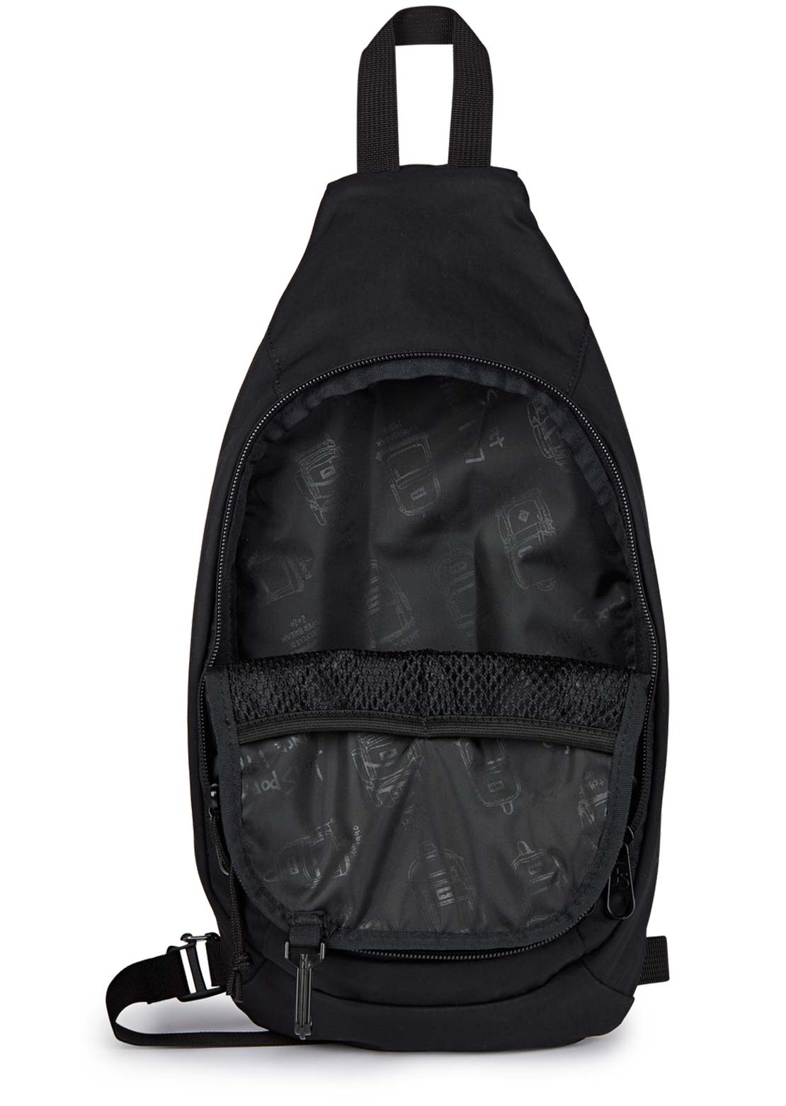 Jansport Unisex Move Sling FX Bag Soft Nylon Black