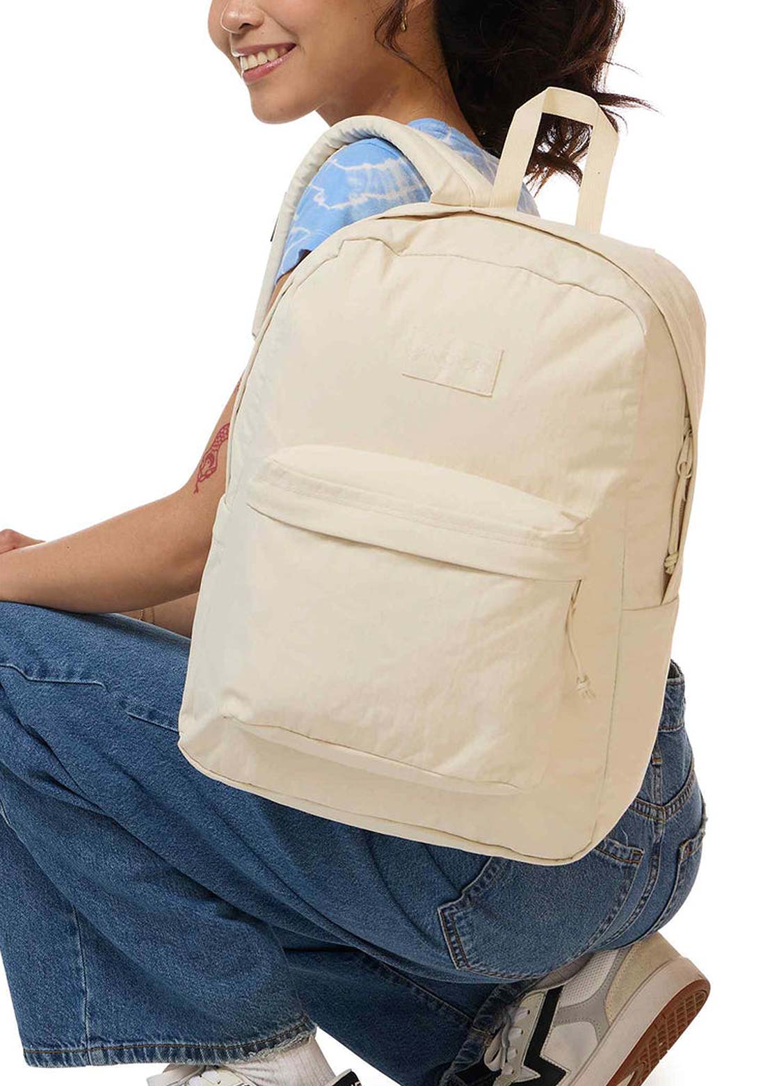 Jansport Unisex Superbreak Plus FX Backpack Soft Nylon Moon Flower