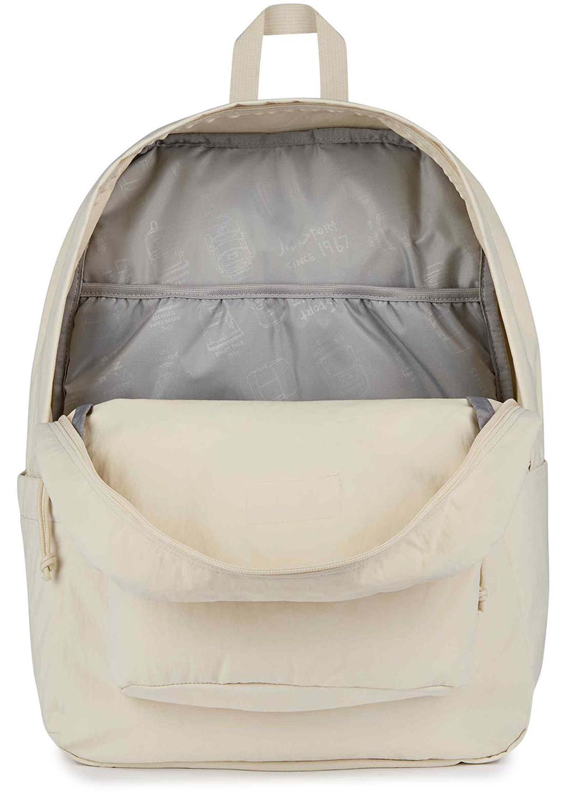Jansport Unisex Superbreak Plus FX Backpack Soft Nylon Moon Flower