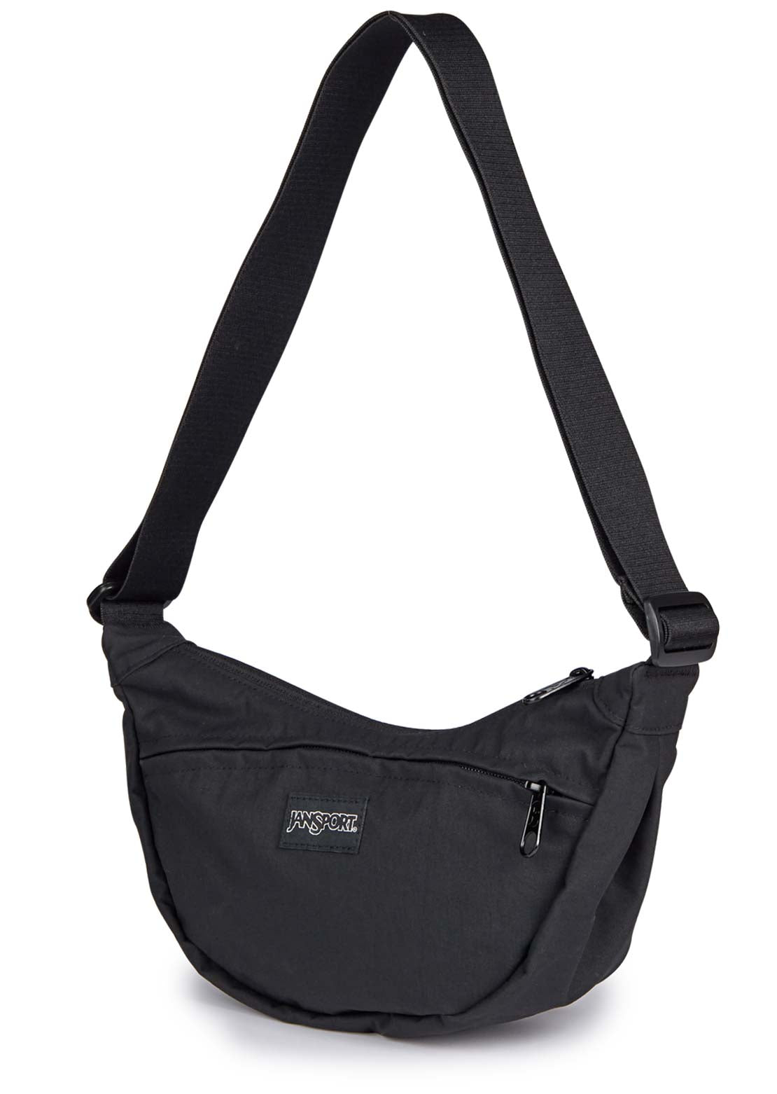 Jansport Unisex Unphased Small Crossbody Bag Soft Nylon Black