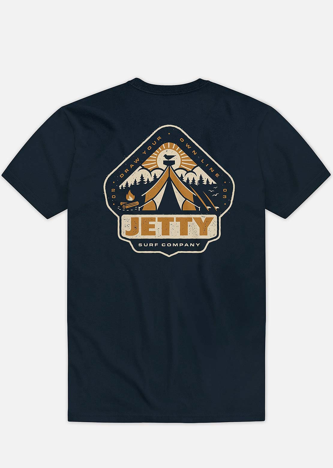 Jetty Junior Camper T-Shirt Black