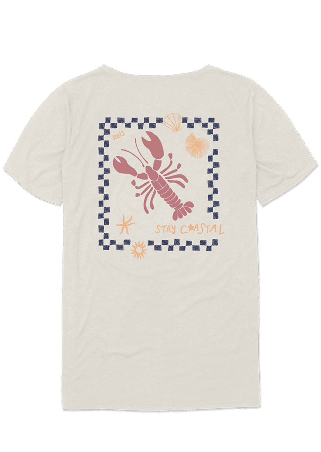 Jetty Junior Coastal Crustacean T-Shirt White