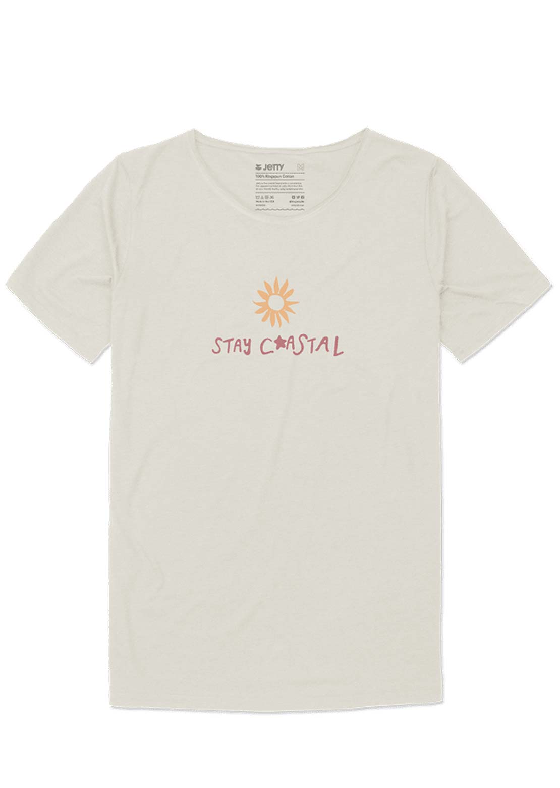 Jetty Junior Coastal Crustacean T-Shirt White