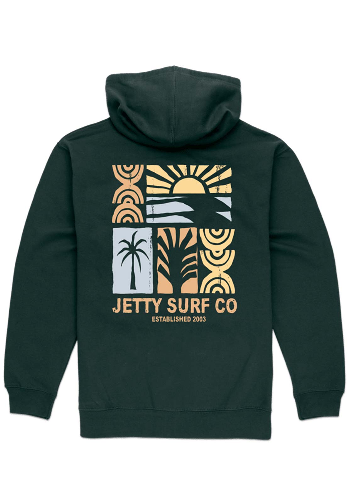 Jetty Junior Retreat Hood Forest Green
