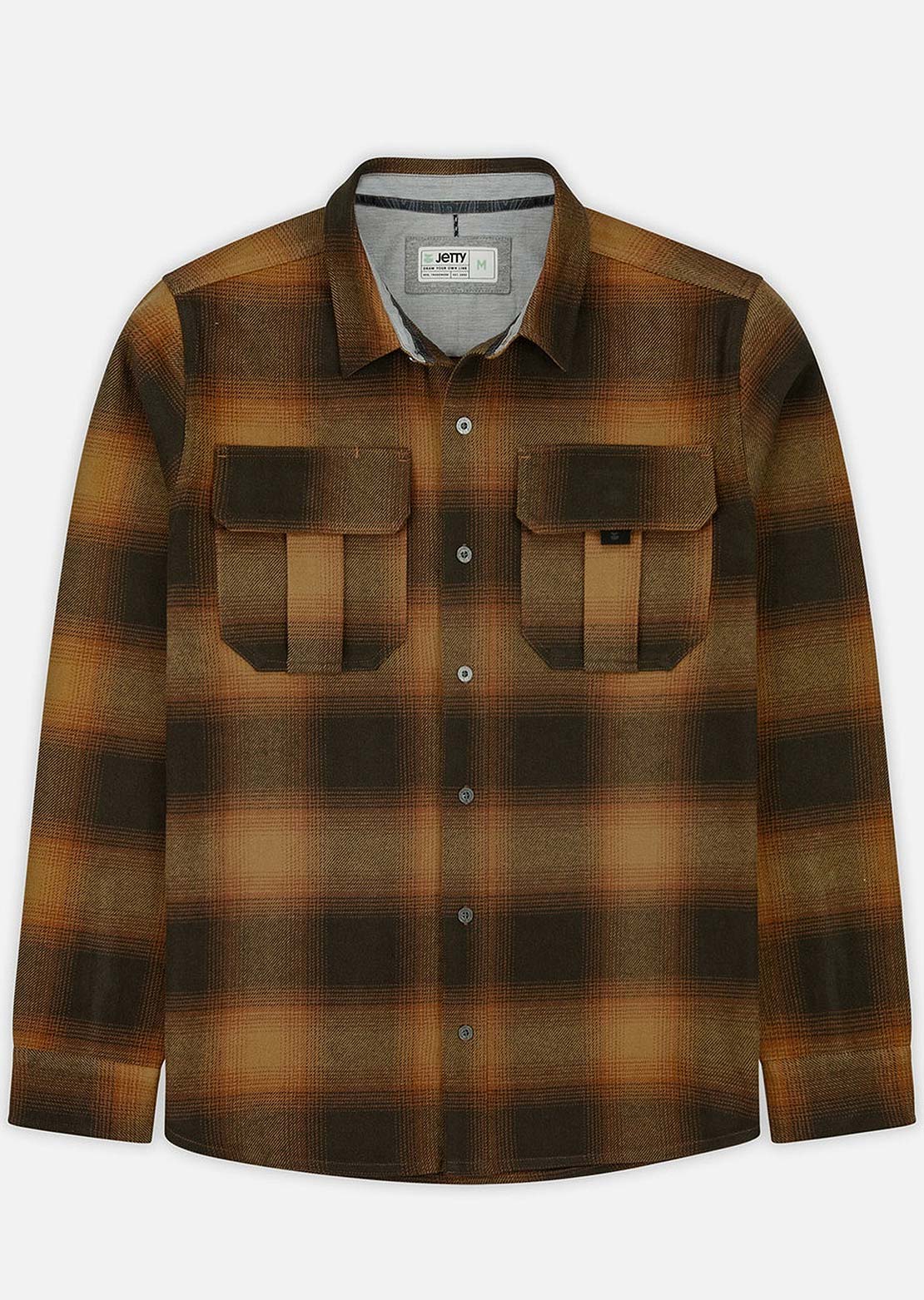jetty Arbor Flannel - Brown