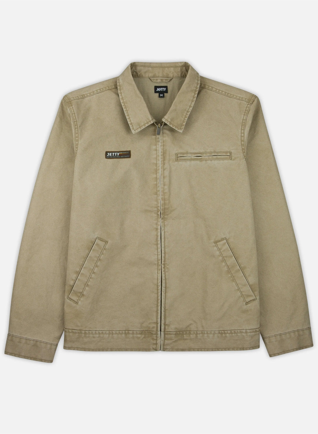 Jetty Men's Bradley Canvas Jacket Brown