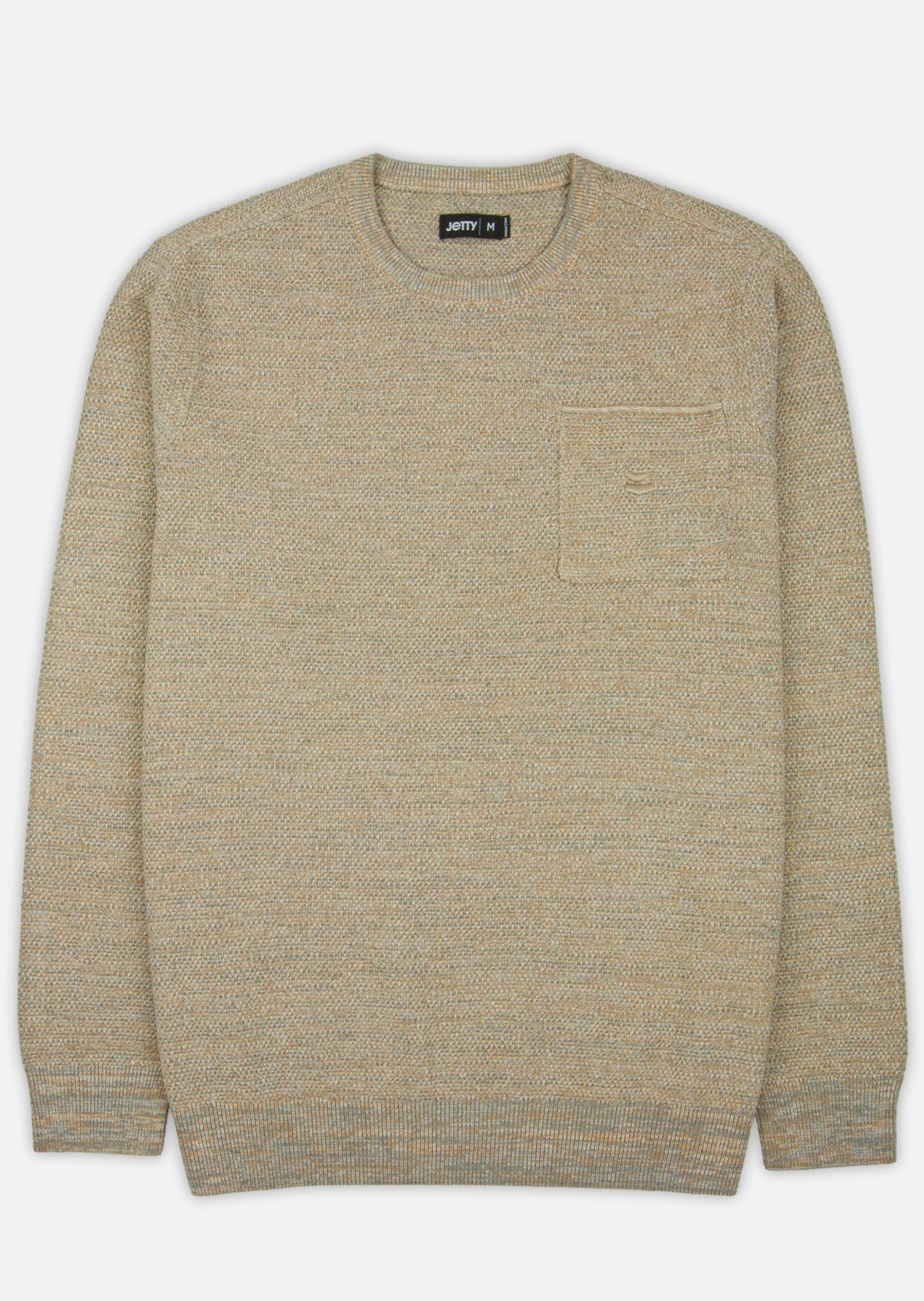 Jetty Men's Brine Sweater Tan