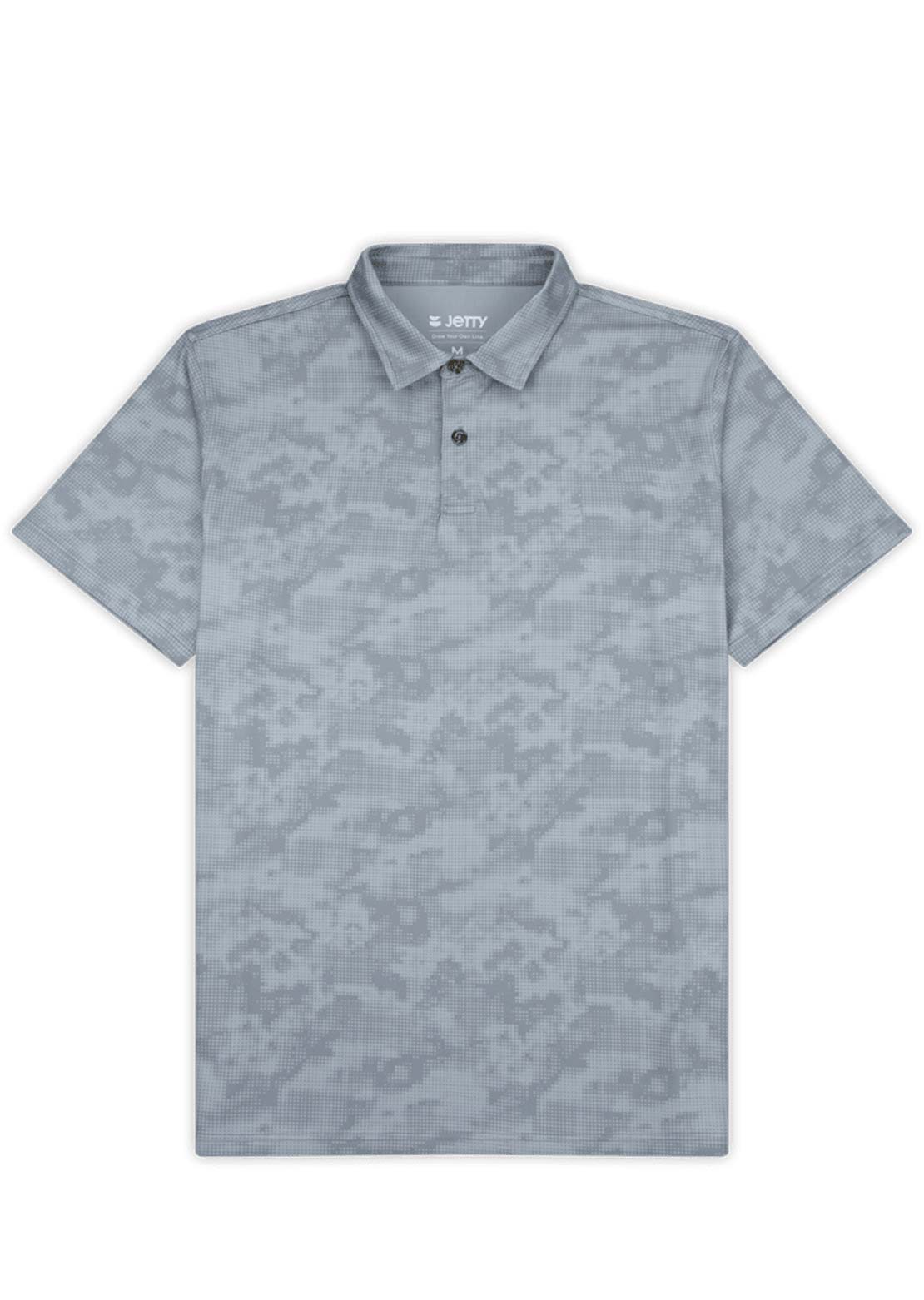 Jetty Men's Bunker Polo Fog