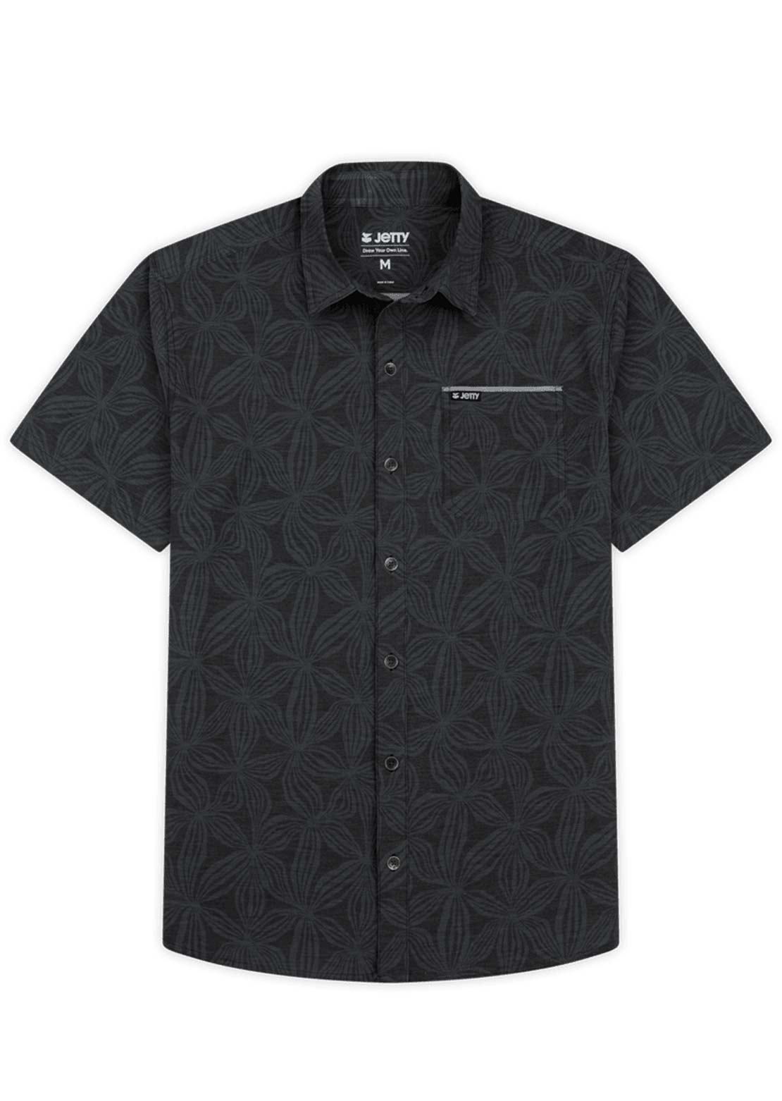 Jetty Men's Garwood Woven Button Up Shirt Blue