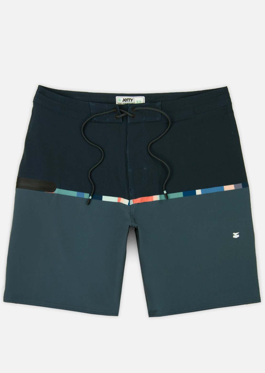 Jetty Men&#39;s Holyoke Performance Boardshorts Black