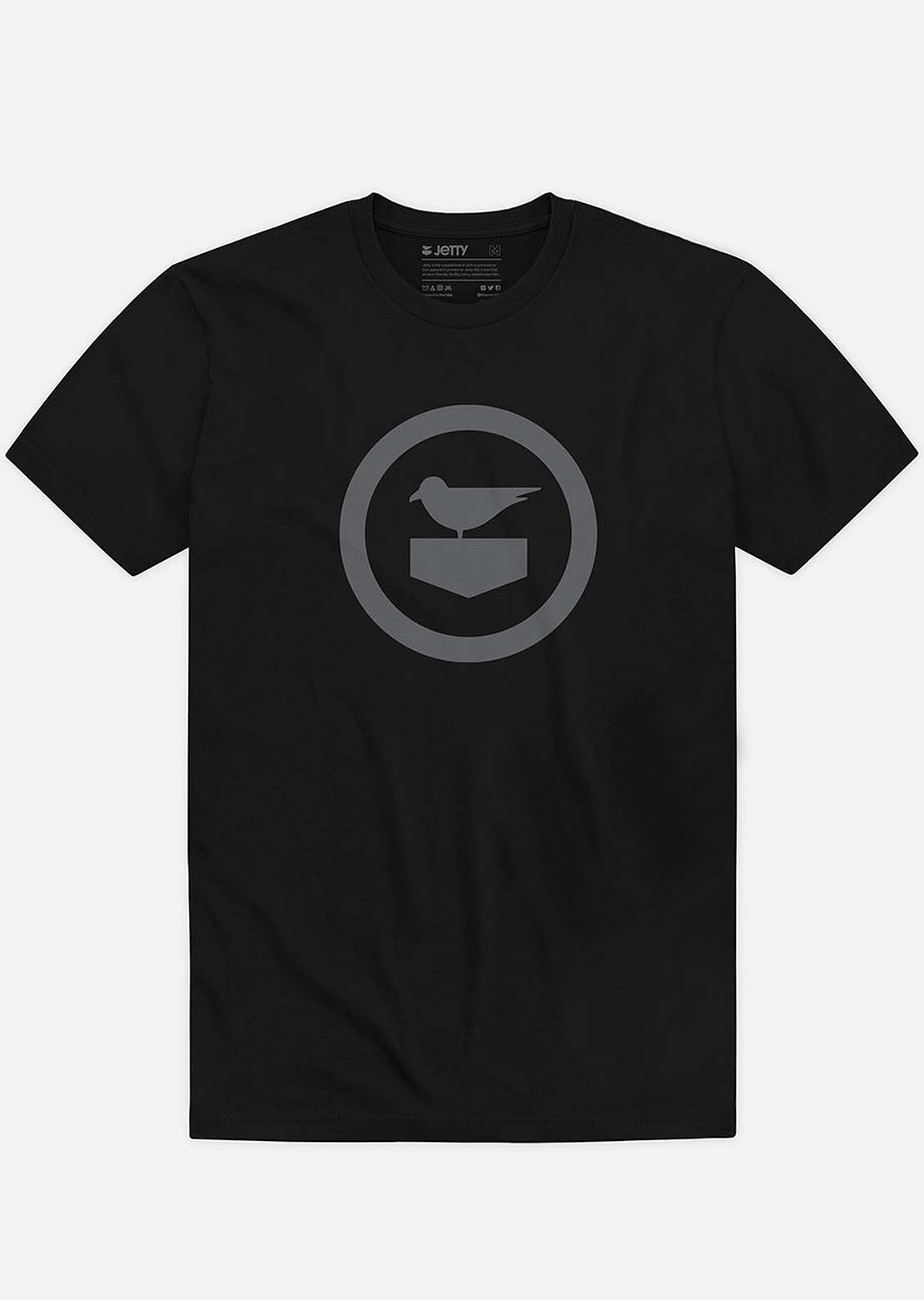Jetty Men's Icon T-Shirt Black