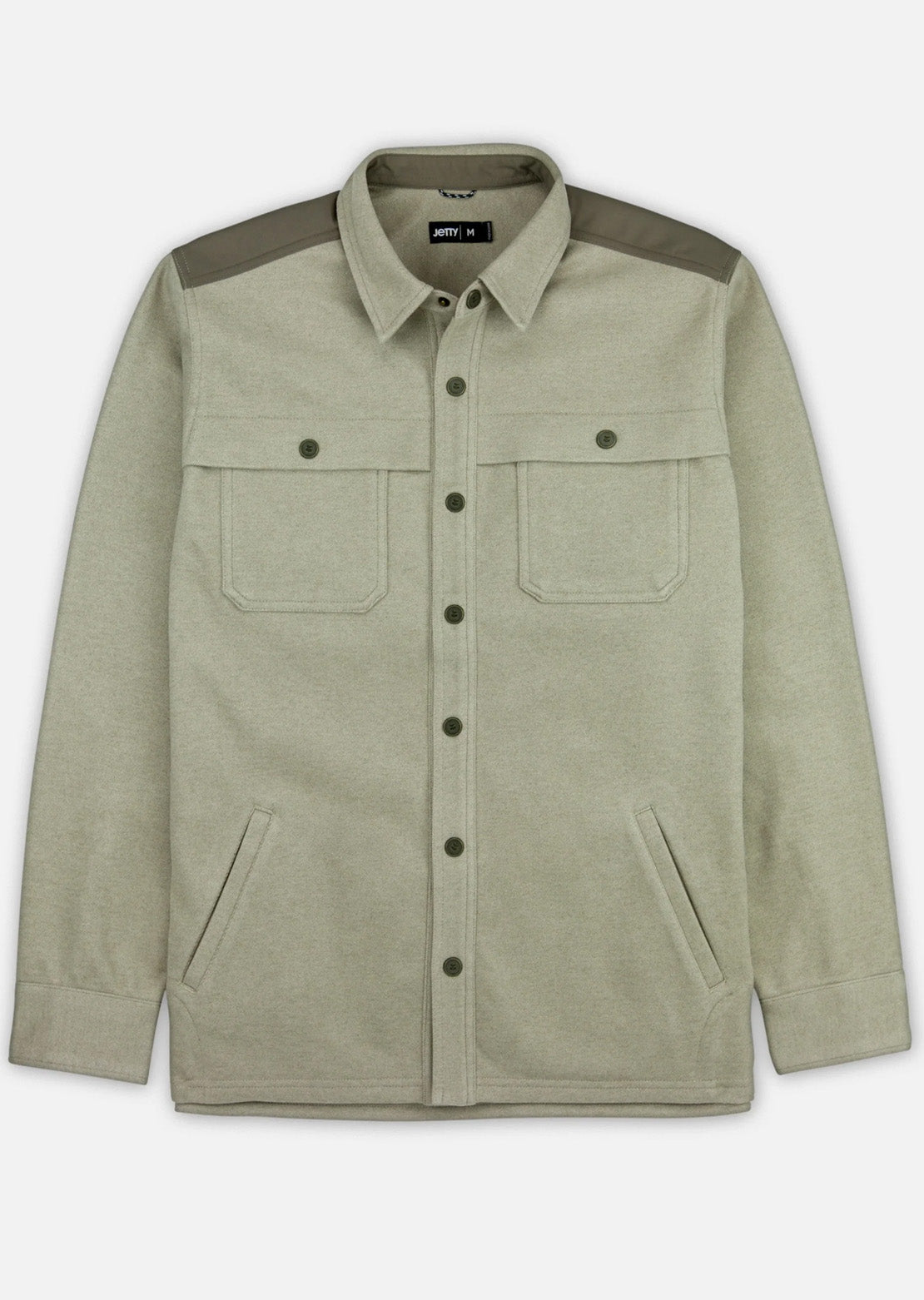 Jetty Men's Maverick Jacshirt Tan