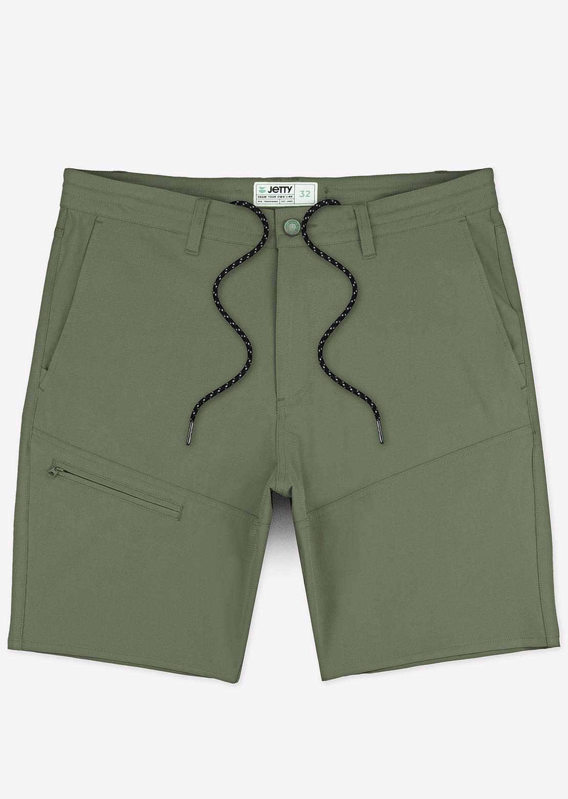 Jetty Men&#39;s Mordecai Utility Shorts Agave