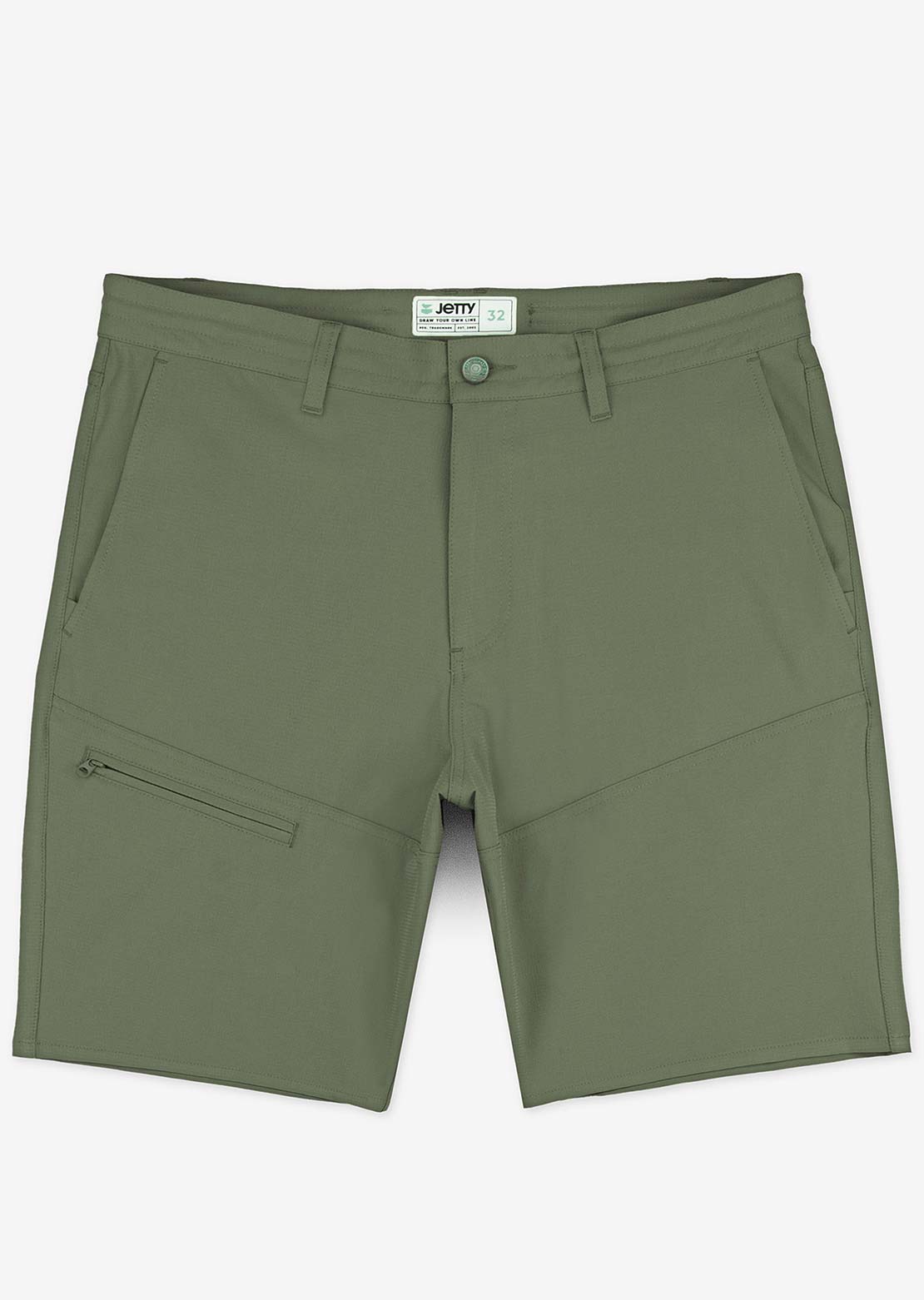 Jetty Men&#39;s Mordecai Utility Shorts Agave