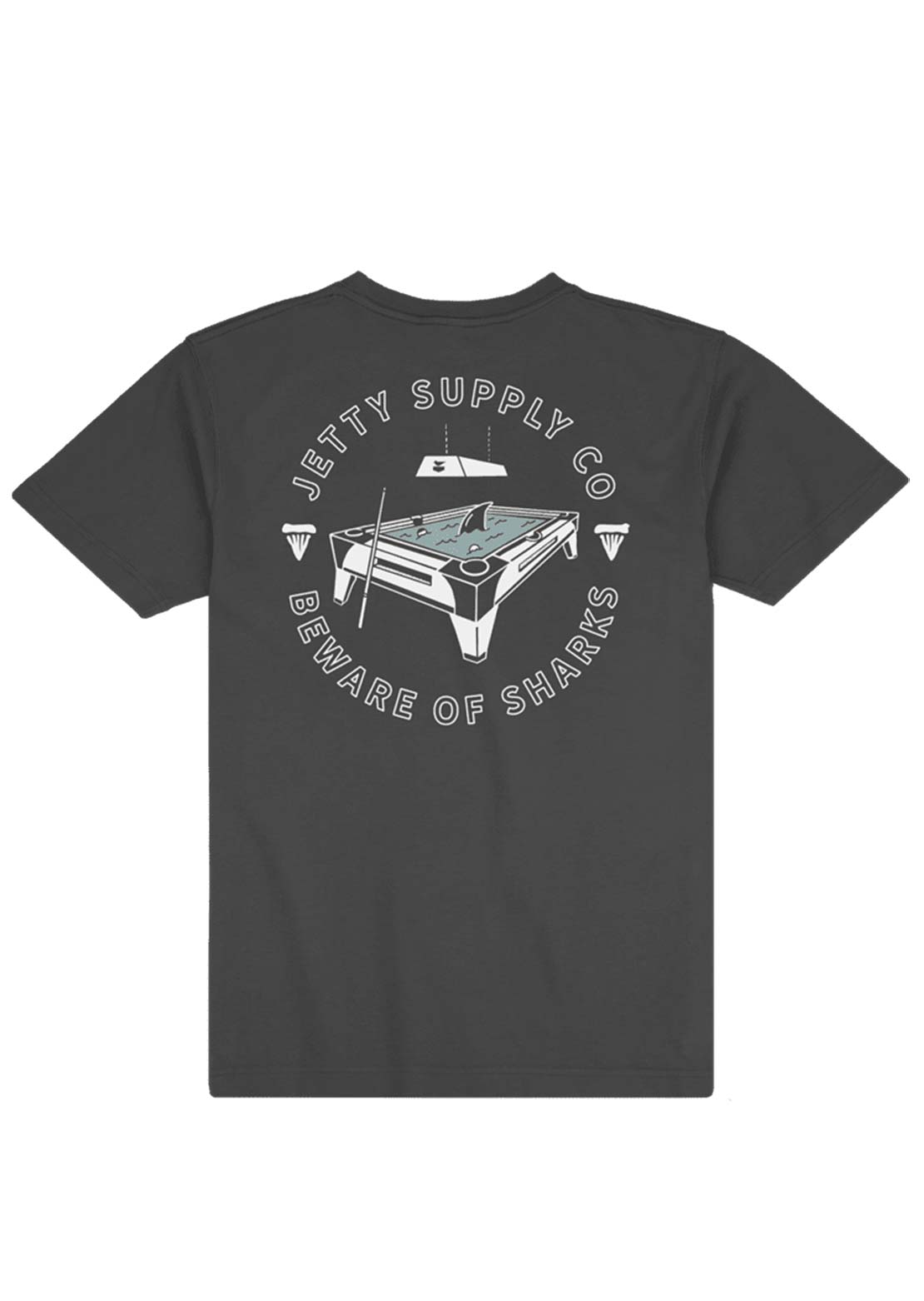 Jetty Men's Poolshark T-Shirt Black