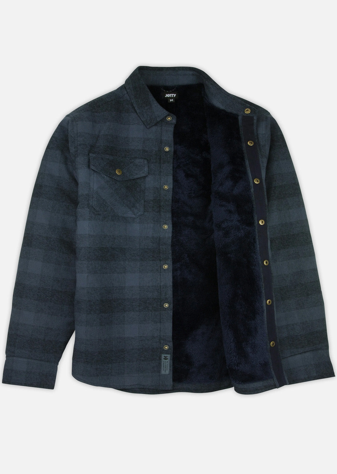 Jetty Men's Sherpa Jacket Black