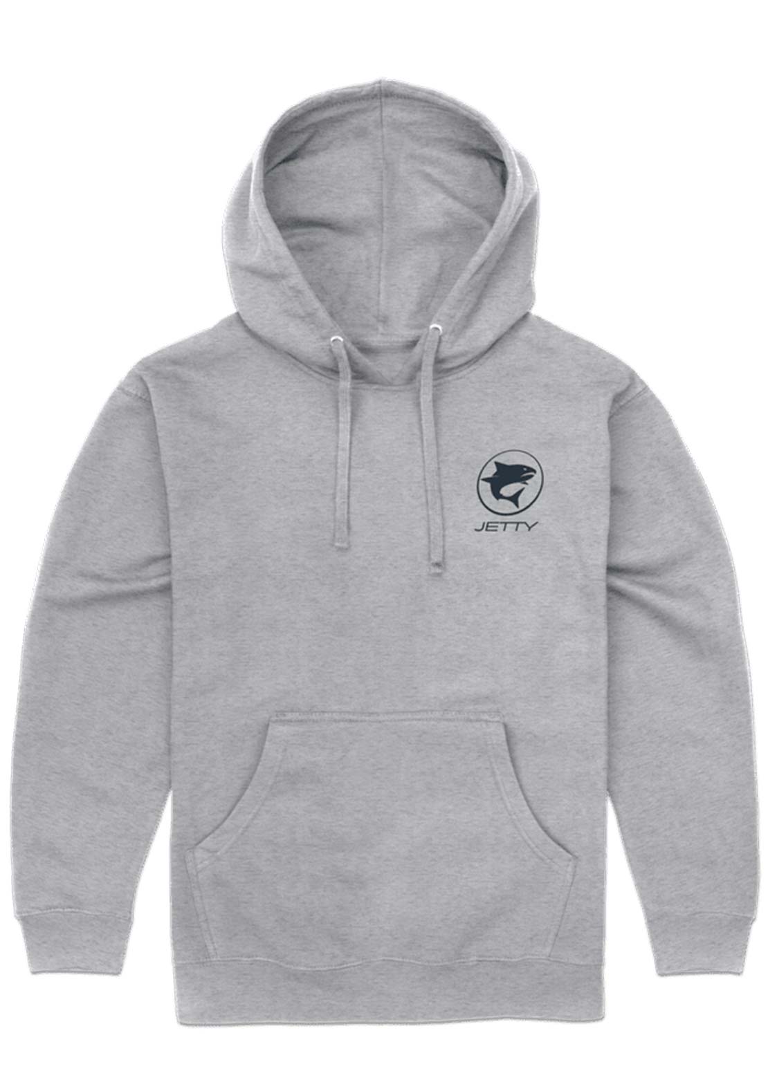 Jetty Men's Speedshark Pullover Hood Heather Grey