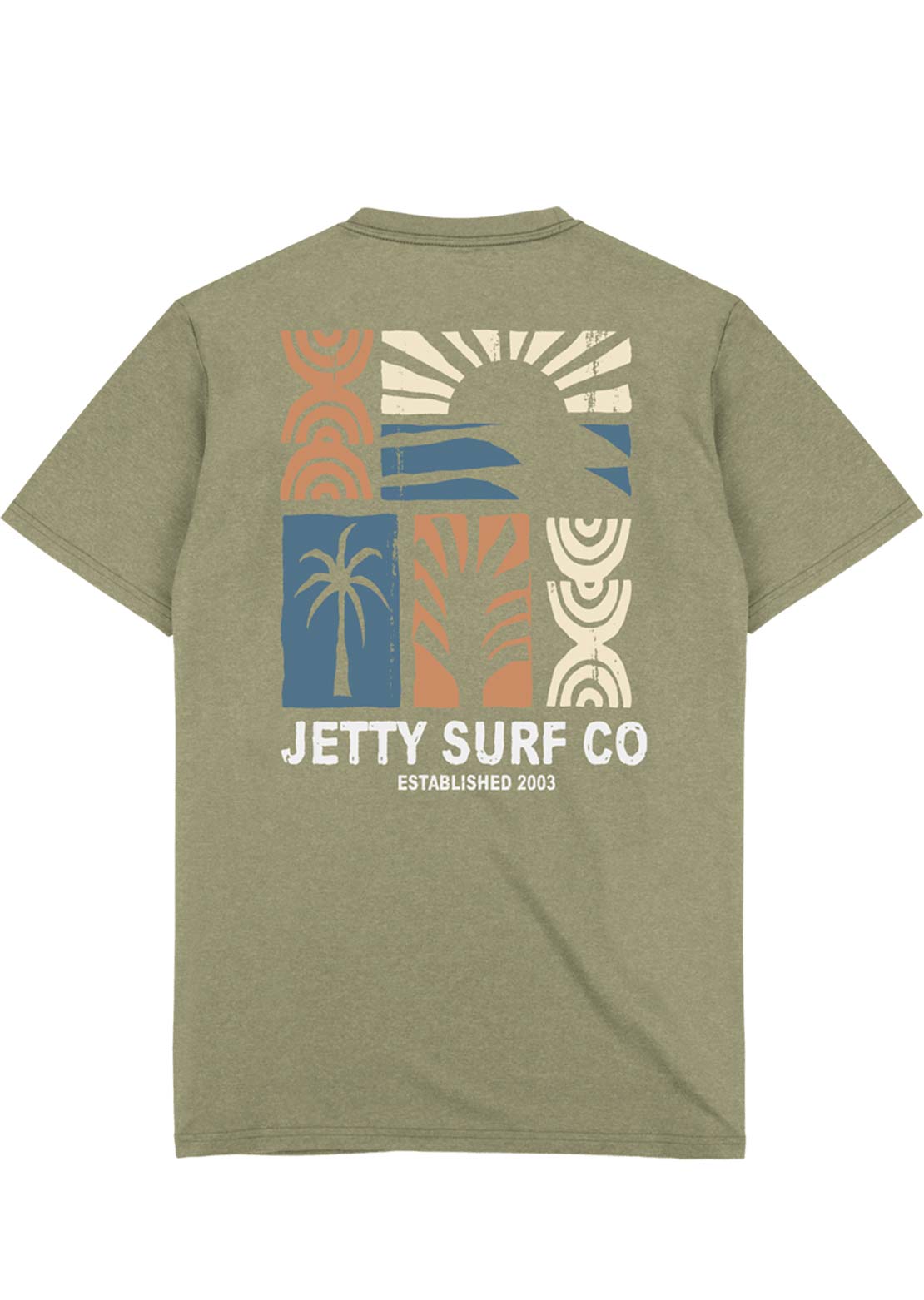 Jetty Men's Striker Graphic T-Shirt Mustard