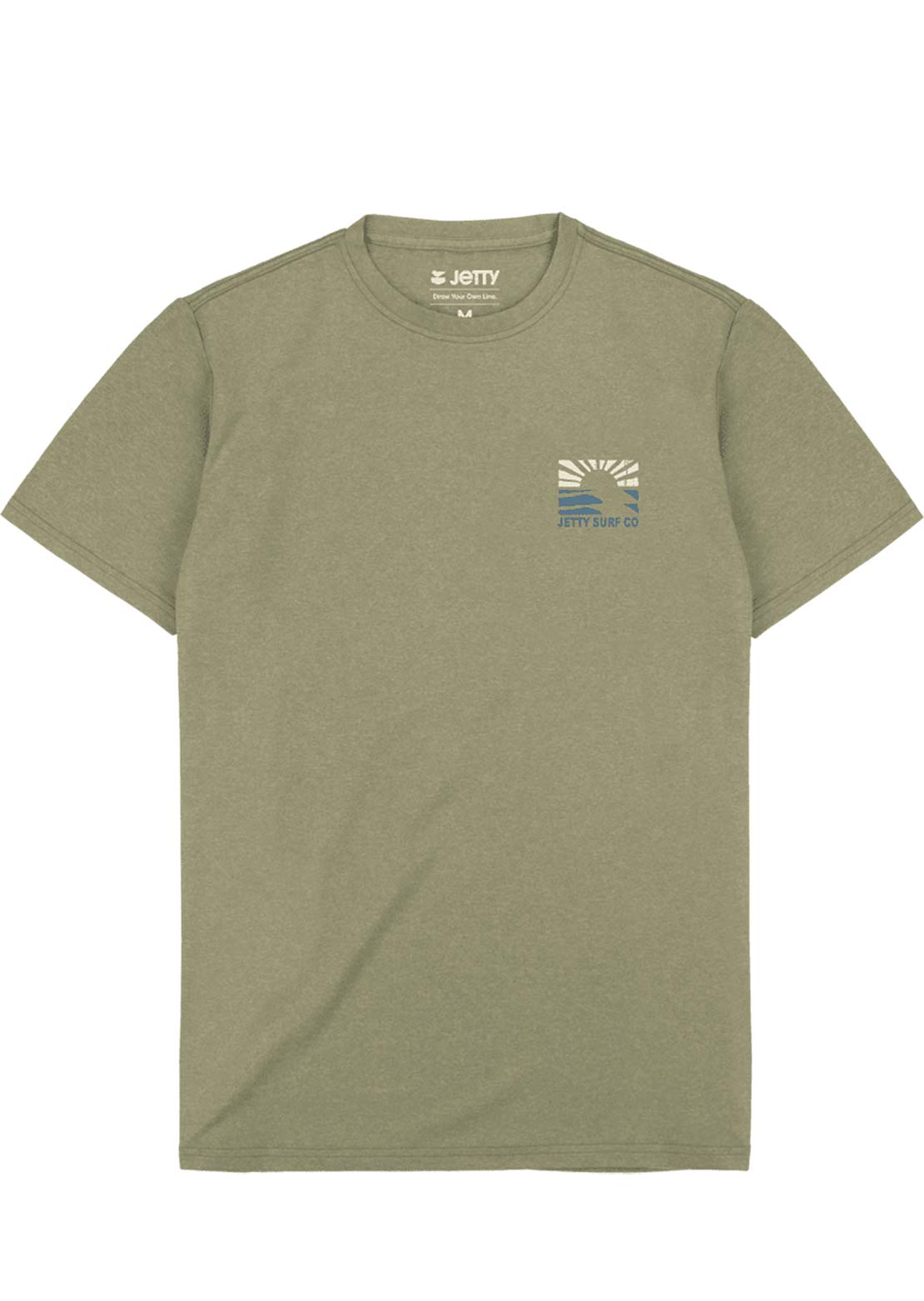 Jetty Men's Striker Graphic T-Shirt Mustard