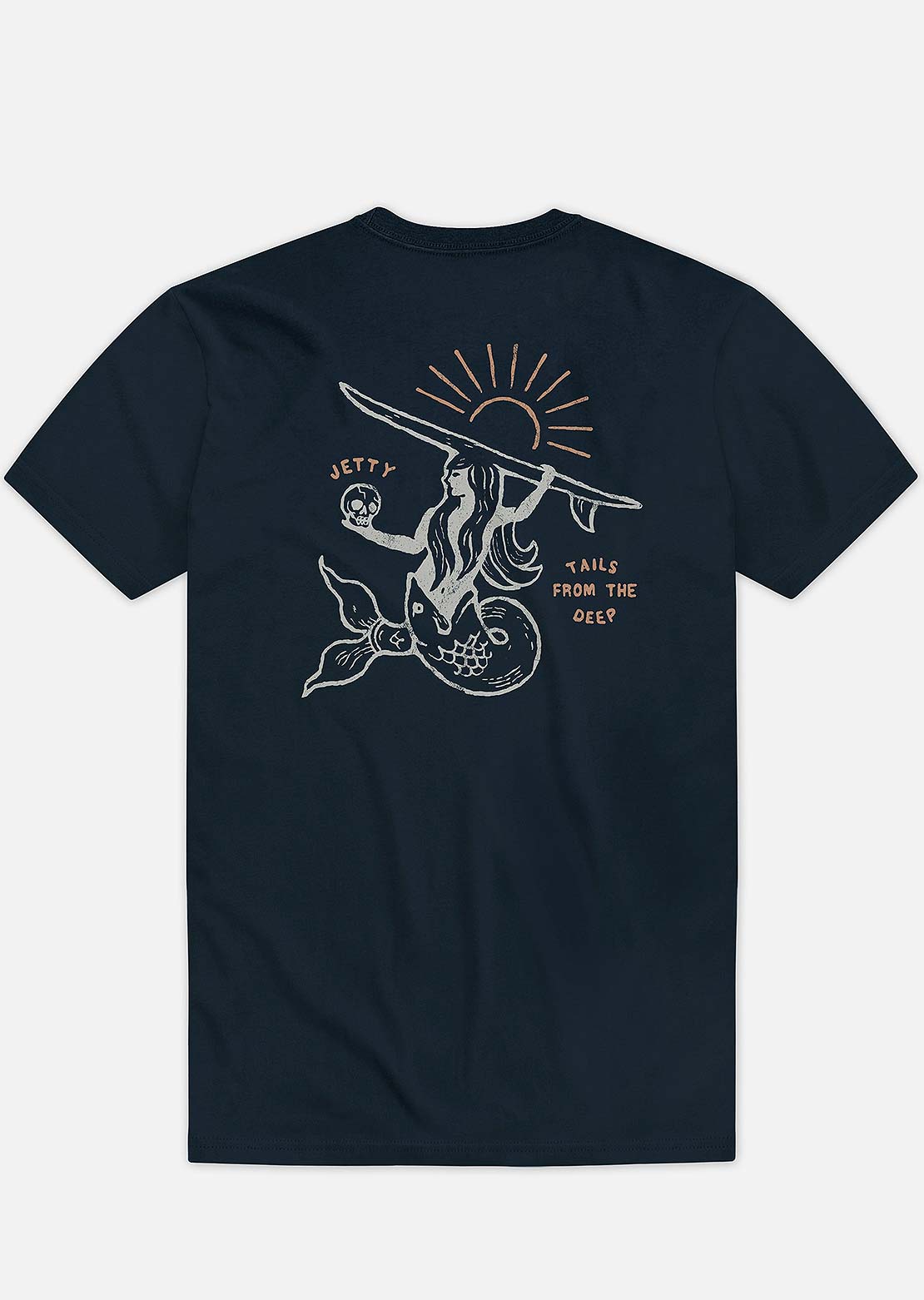 Jetty Men&#39;s Tails T-Shirt Navy