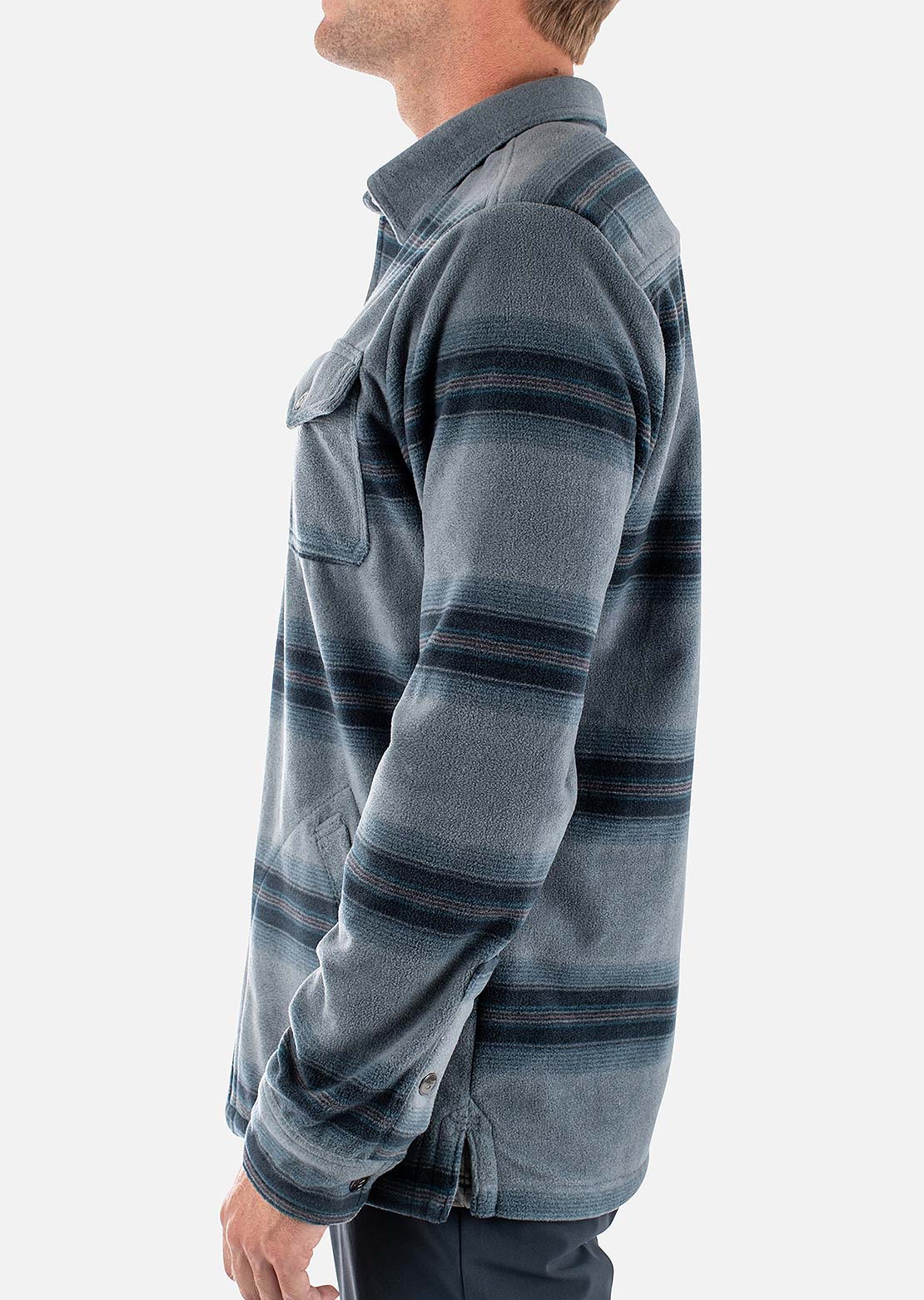 Jetty Men&#39;s The Concordia Fleece Jacket Fog